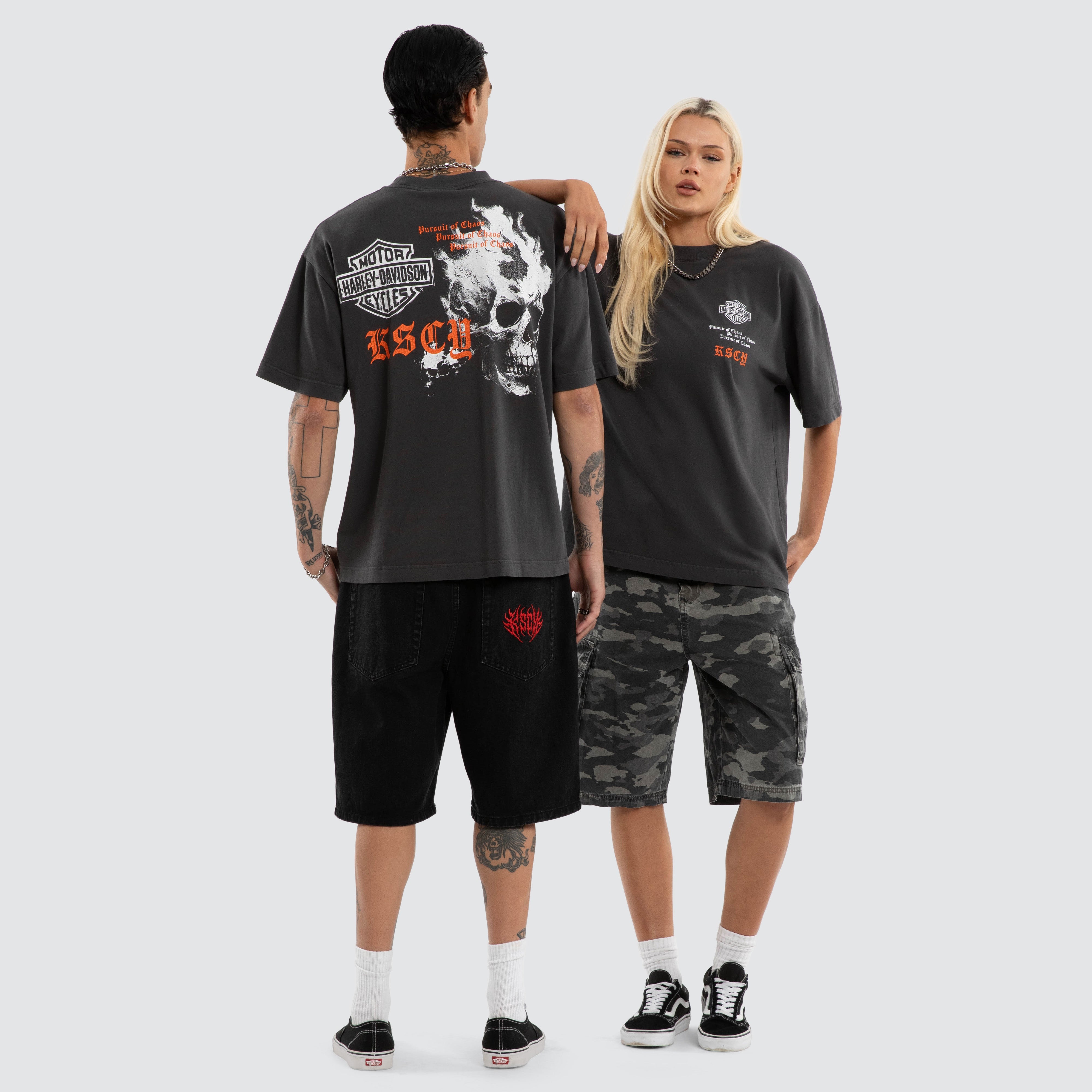 Engine Street Tee Pigment Black