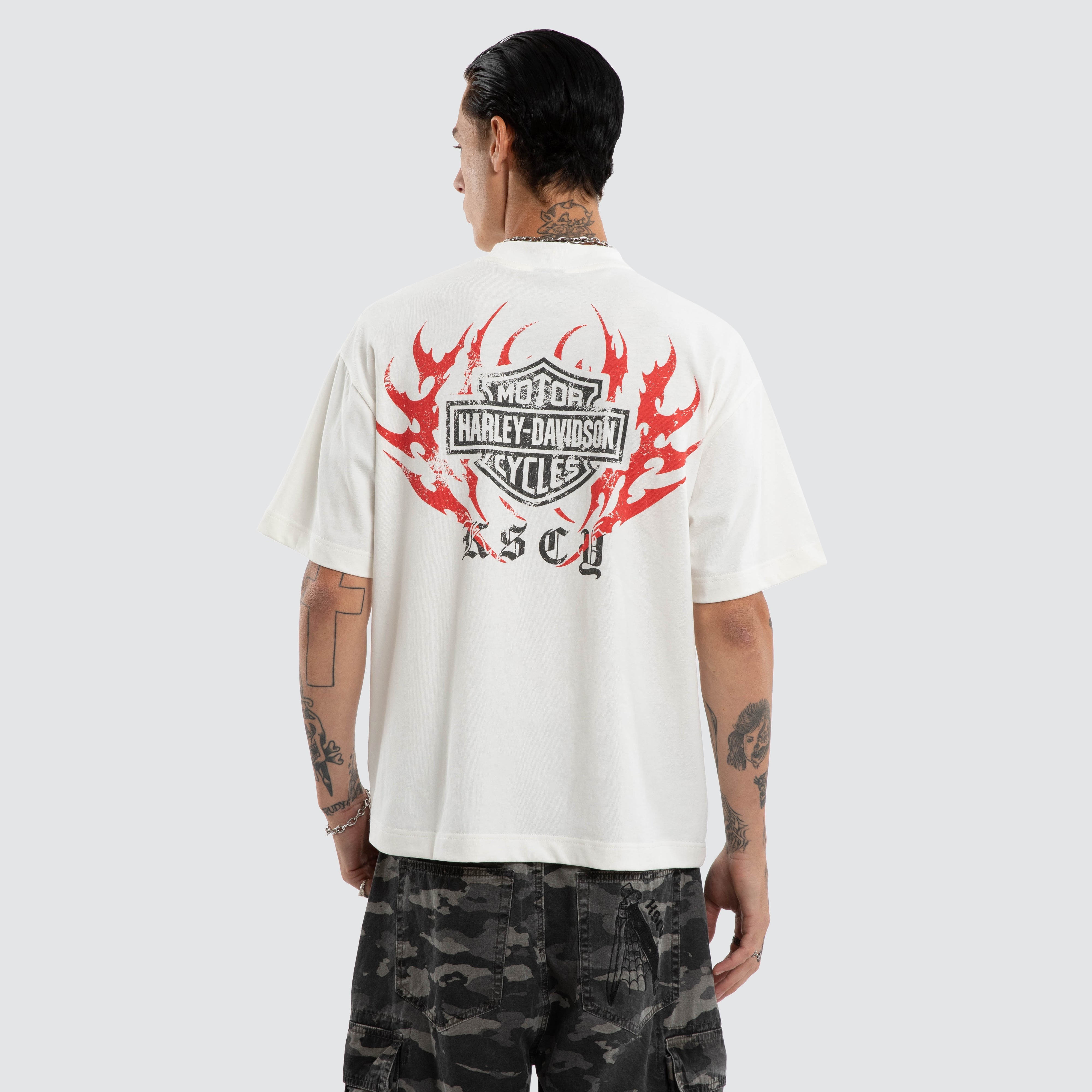 Cruiser Street Tee Natural White