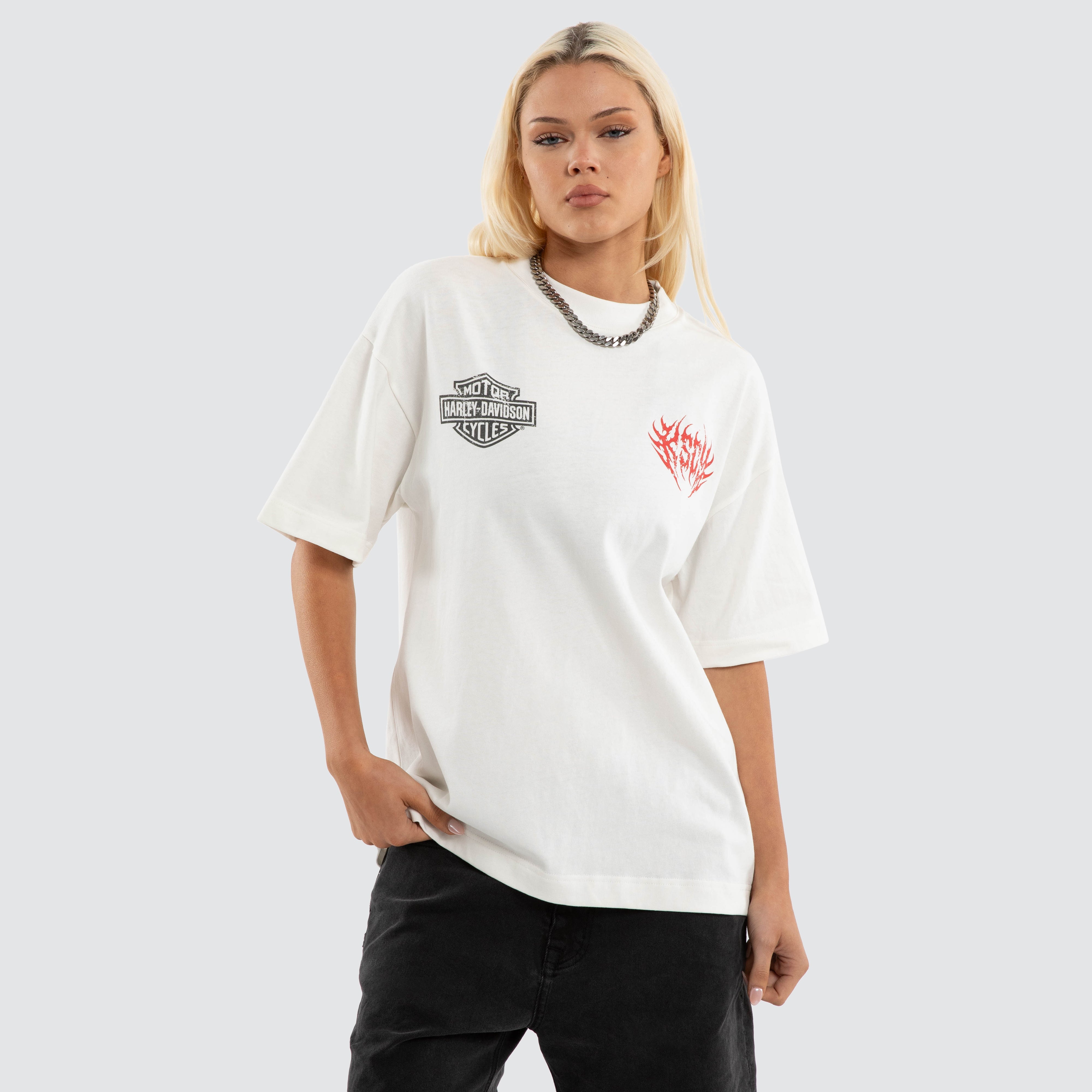 Cruiser Street Tee Natural White