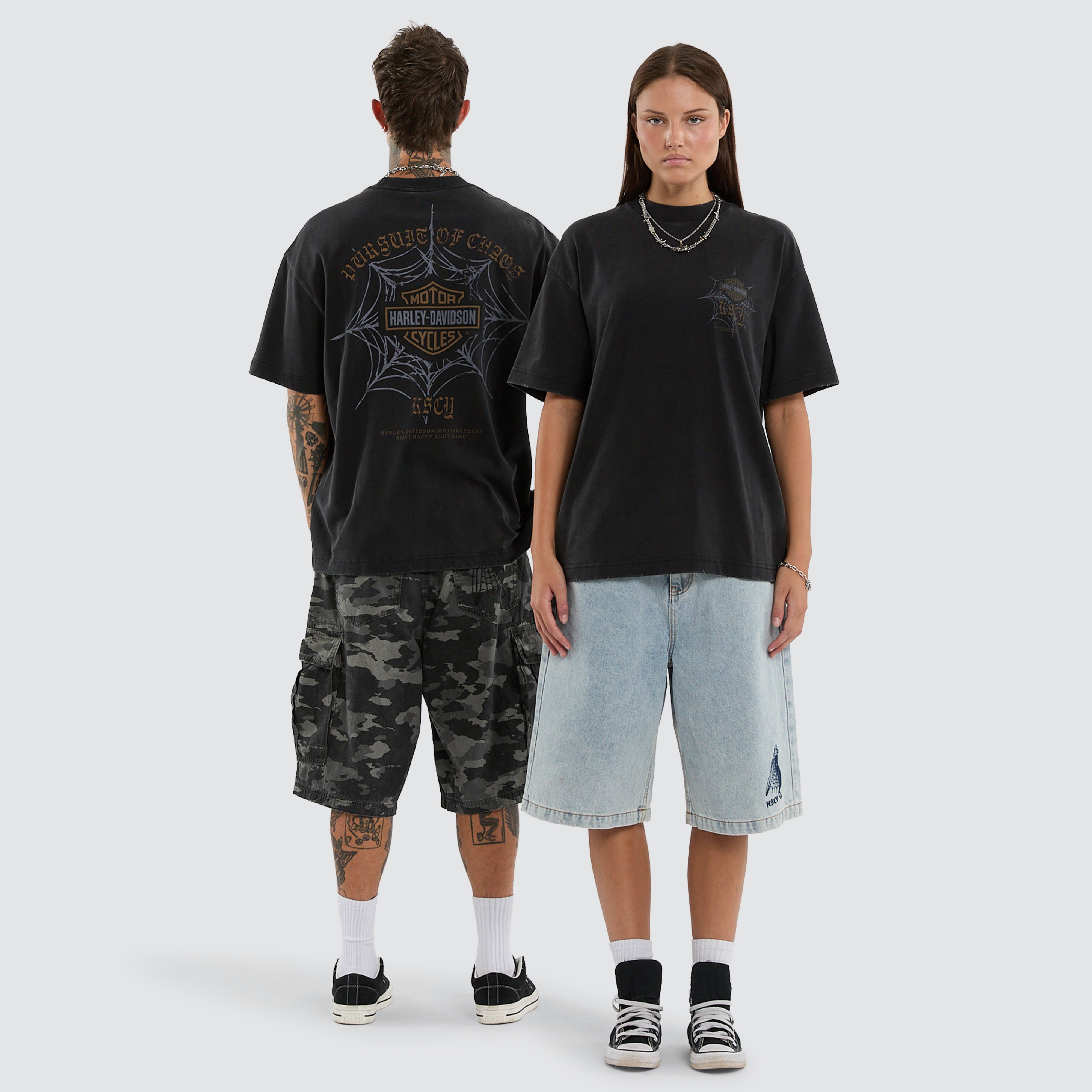 Rally Street Tee Mineral Black