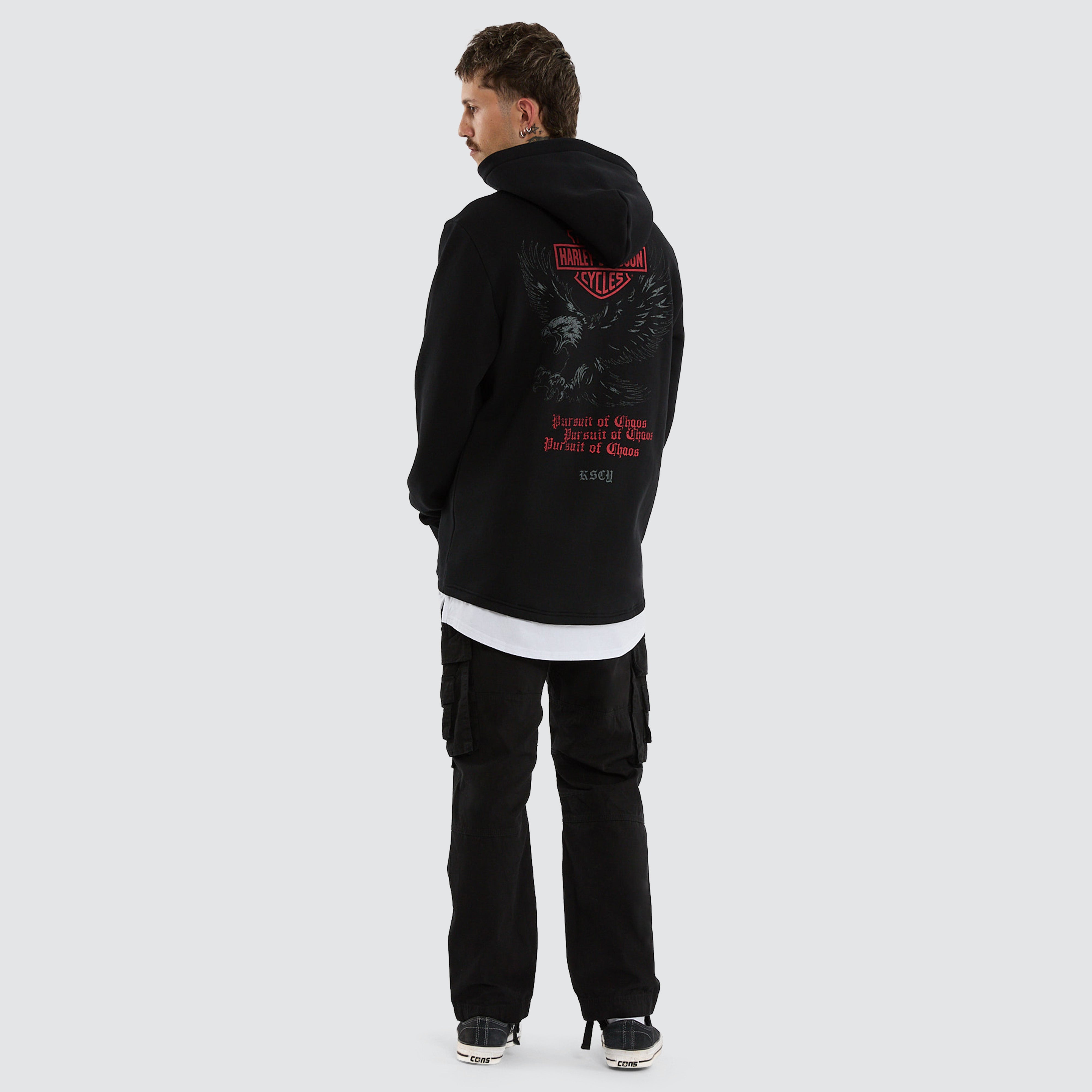 Powertrain Layered Sweater Jet Black