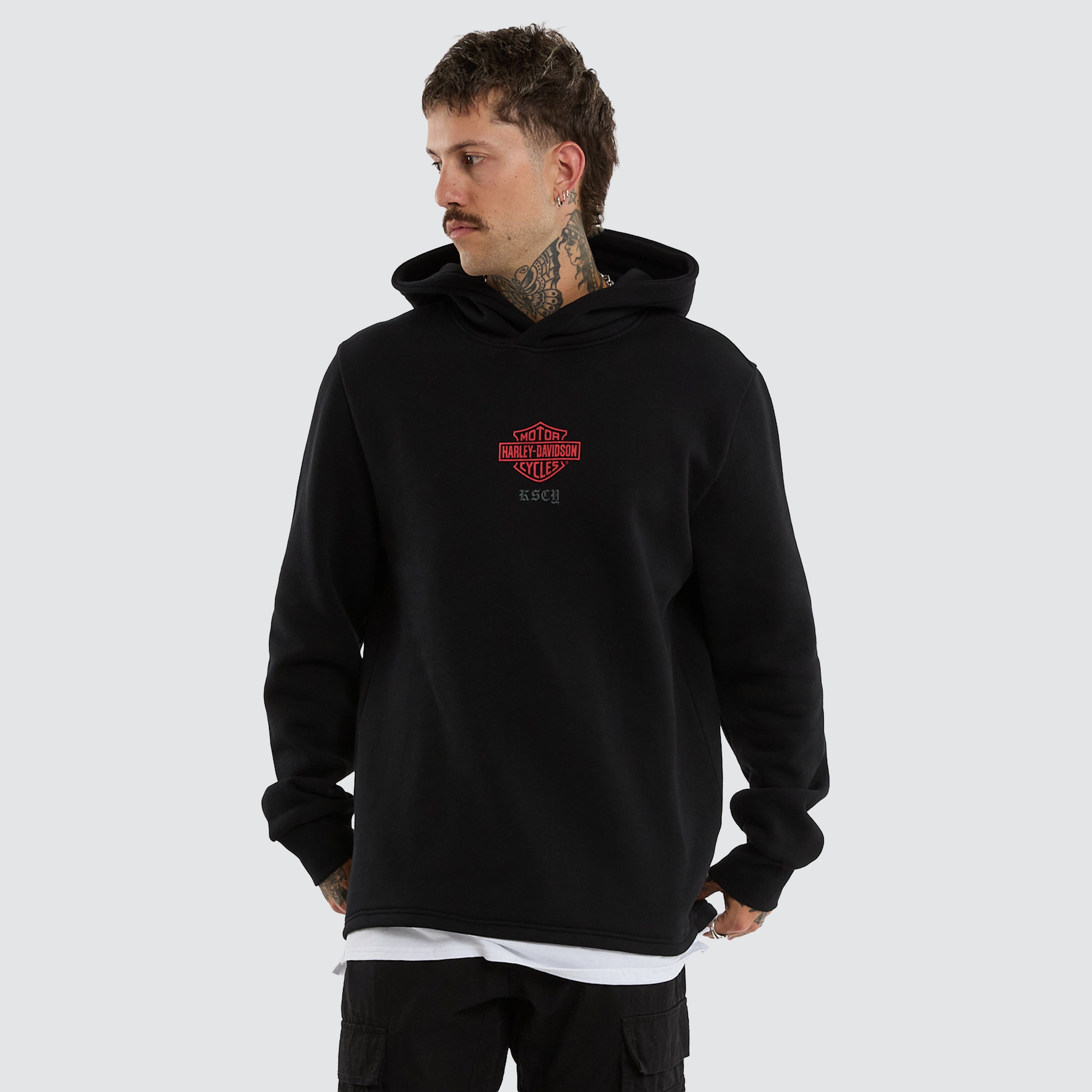 Powertrain Layered Sweater Jet Black