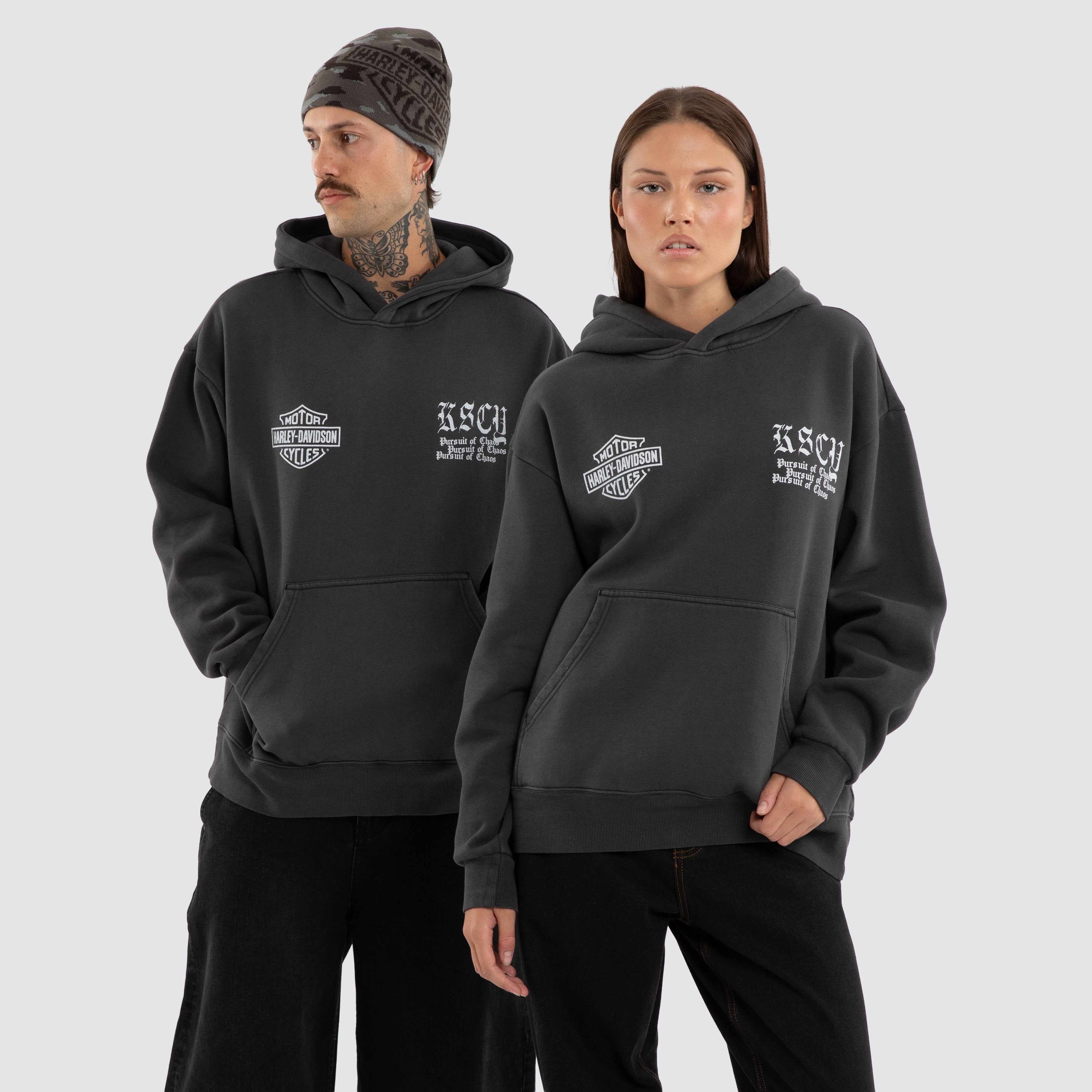 Cycles Relaxed Hoodie Pigment Jet Black