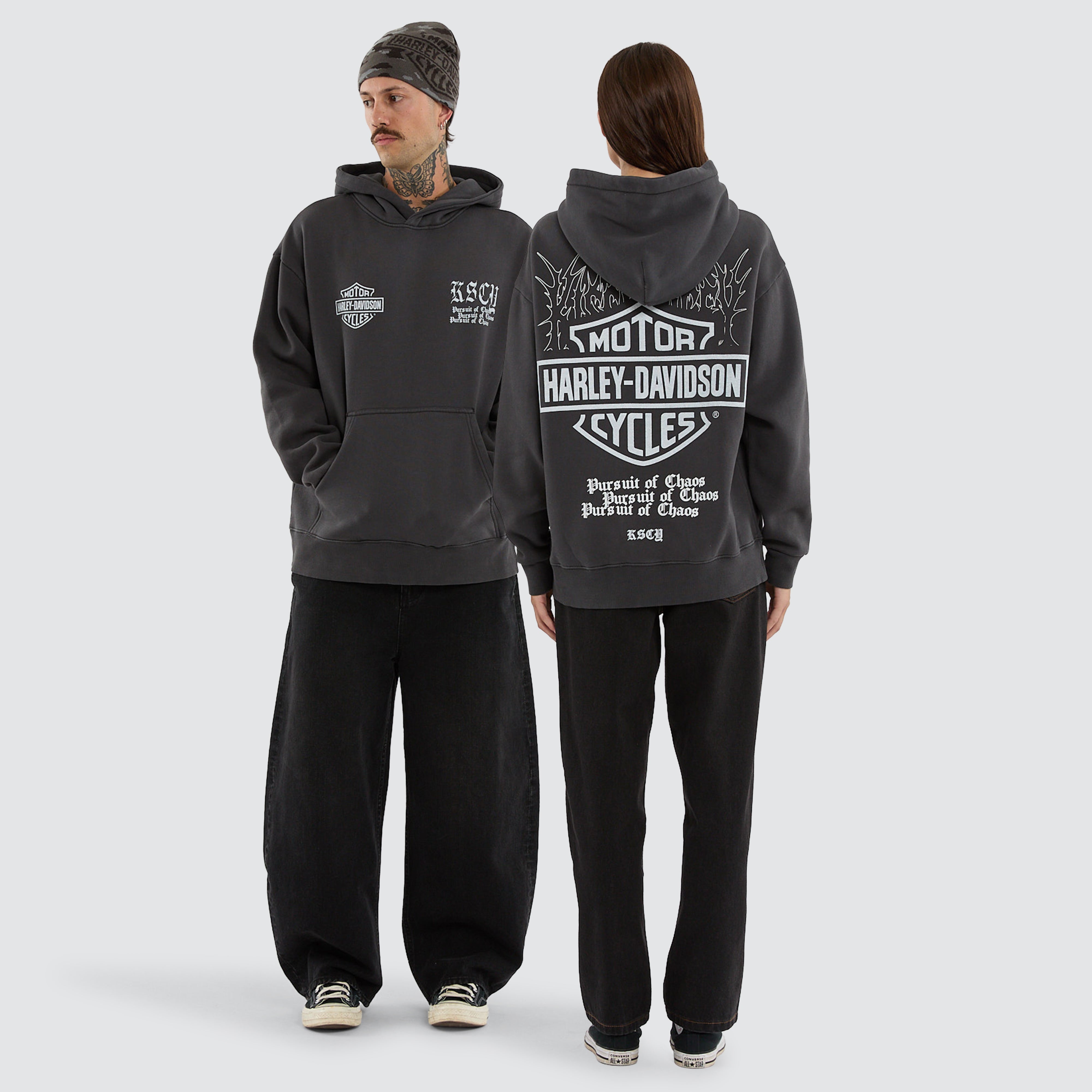 Cycles Relaxed Hoodie Pigment Jet Black