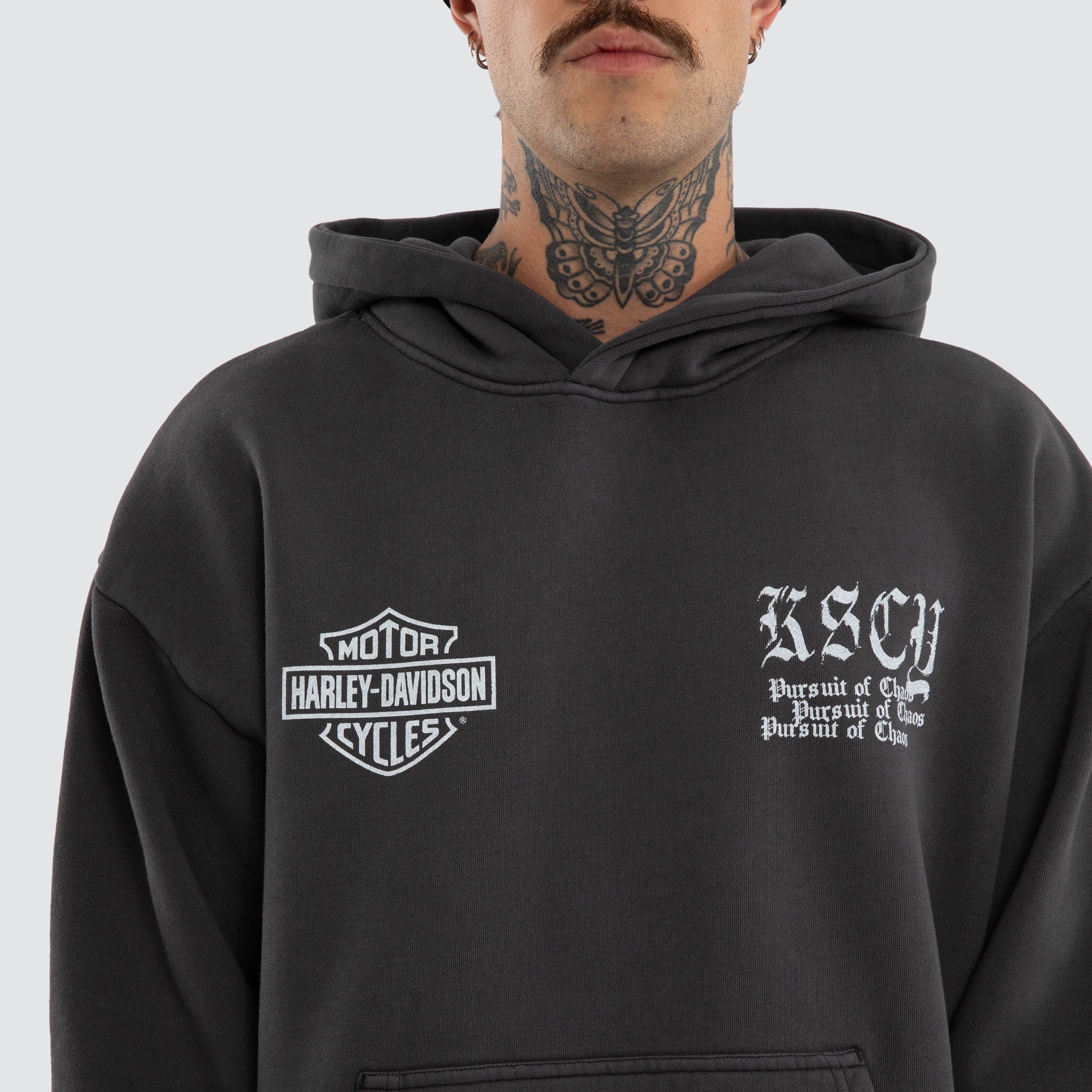 Cycles Relaxed Hoodie Pigment Jet Black