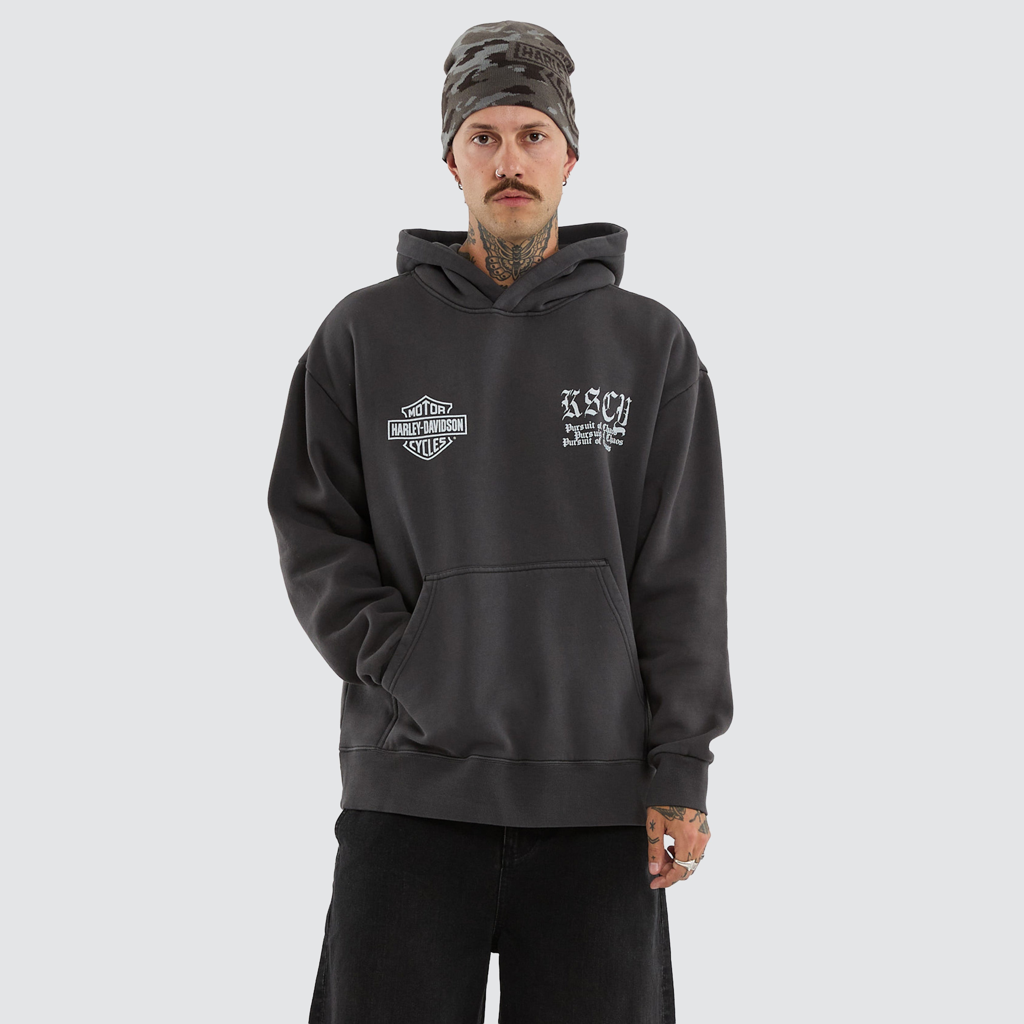 Cycles Relaxed Hoodie Pigment Jet Black
