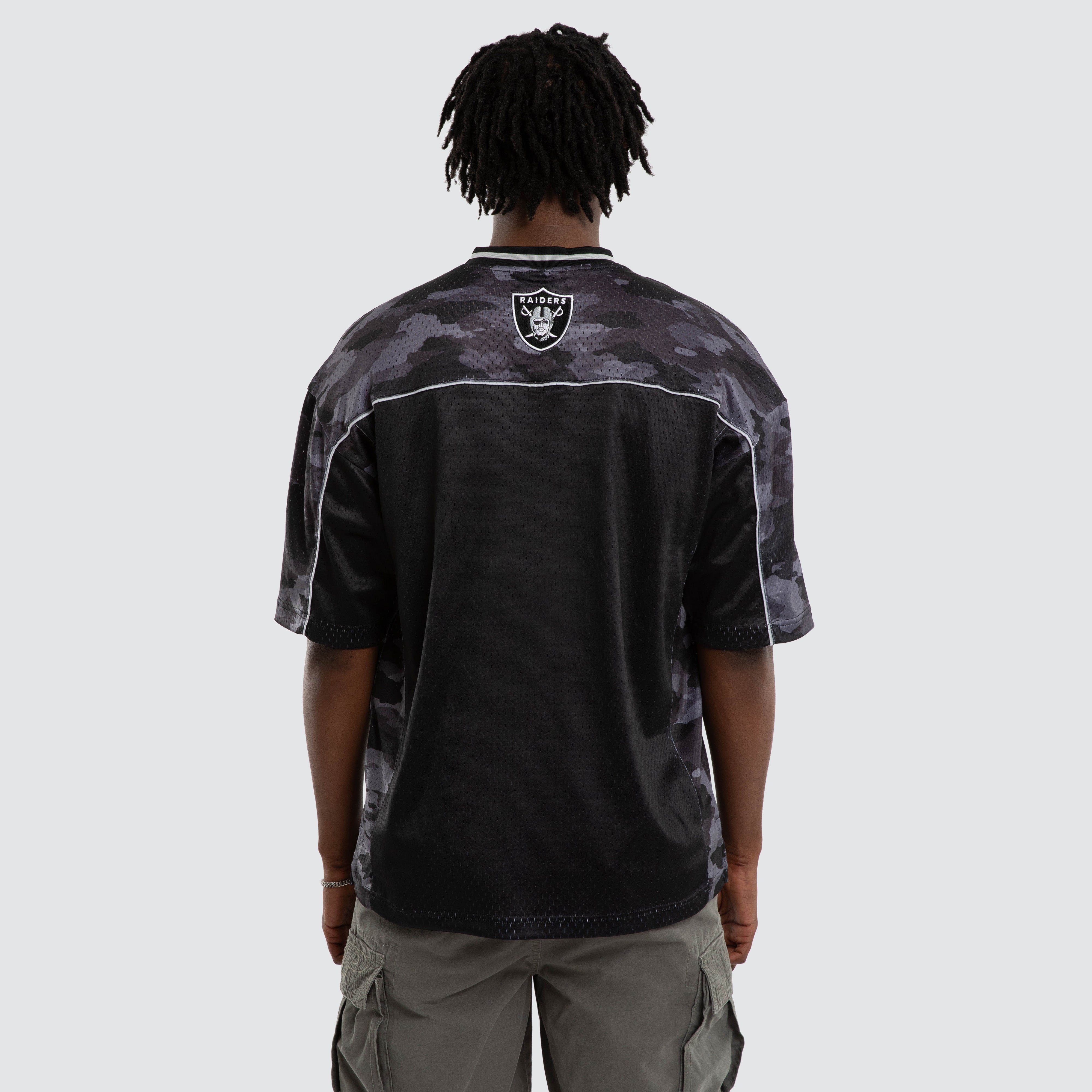 Las Vegas Raiders NFL Field Tee Black Camo