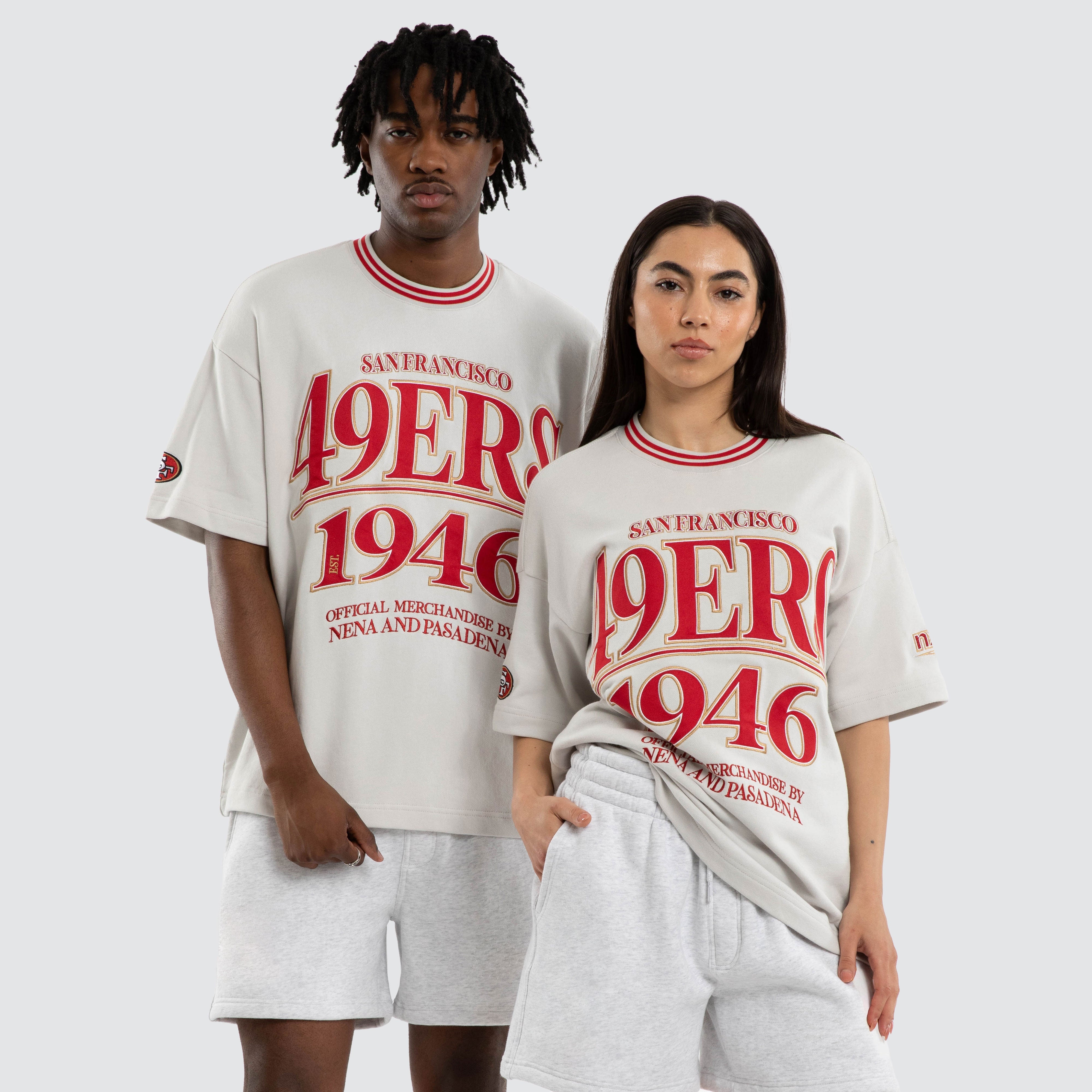 San Francisco 49ers NFL Game Tee Glacier Grey