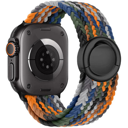 Nylon Round Buckle Band For Apple Watch