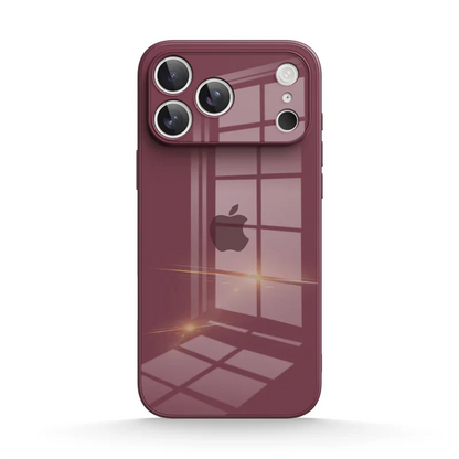 Plum | Tempered Glass Phone Case