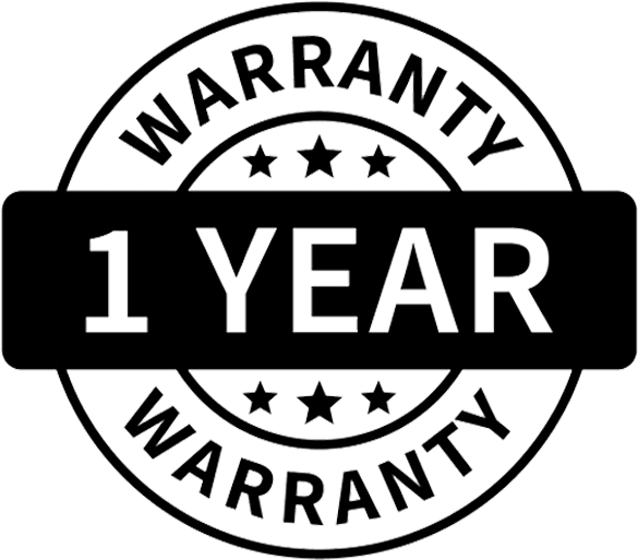 1 Year Warranty