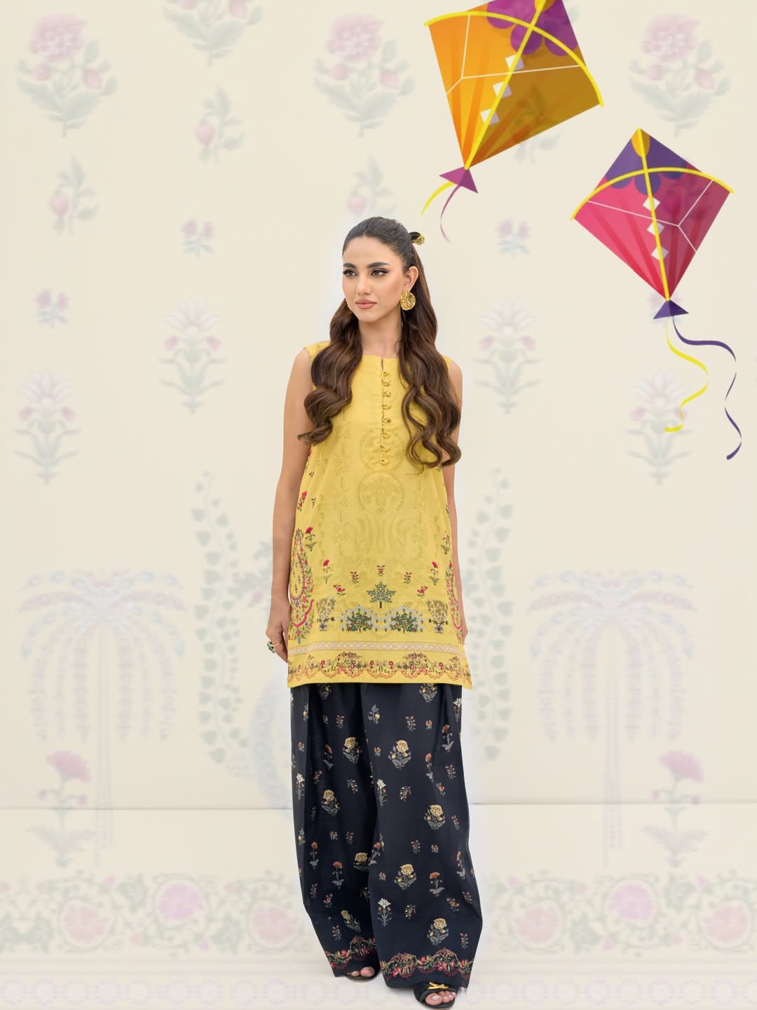Butterscotch Farshi Salwar Set