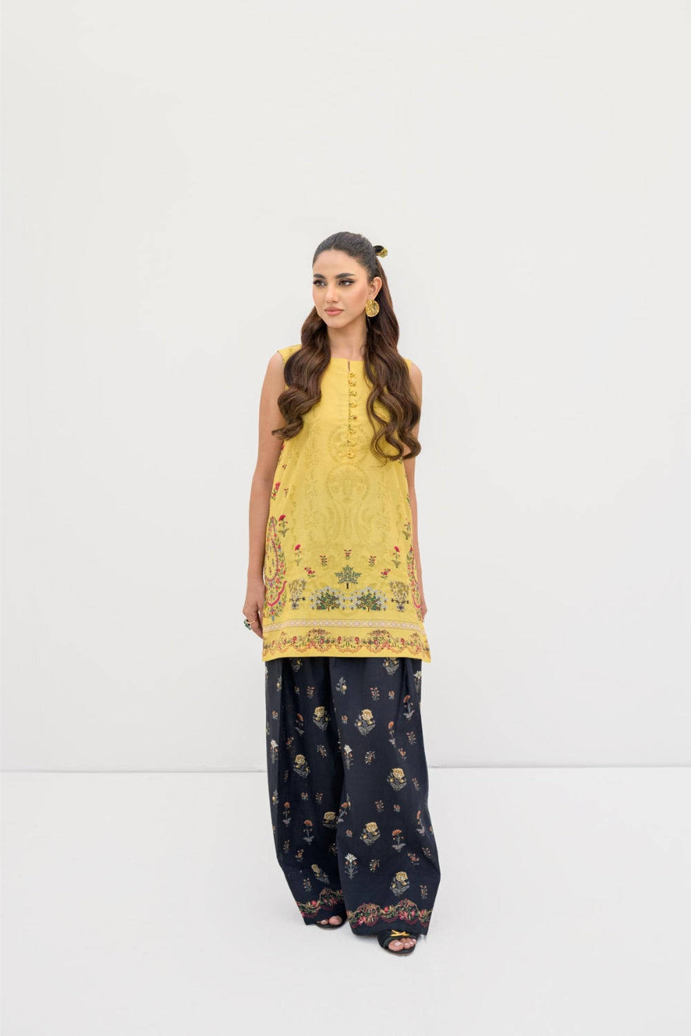 Butterscotch Farshi Salwar Set
