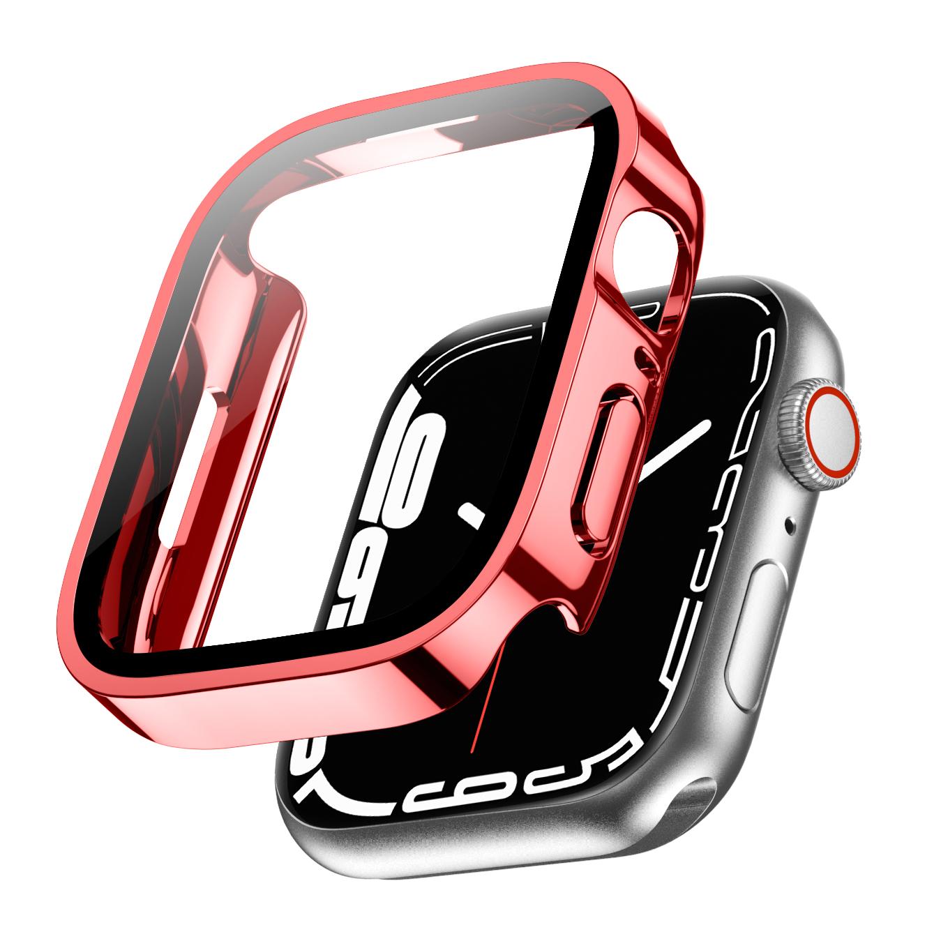 Electroplated case With Tempered Glass Film