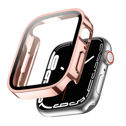 Electroplated case With Tempered Glass Film