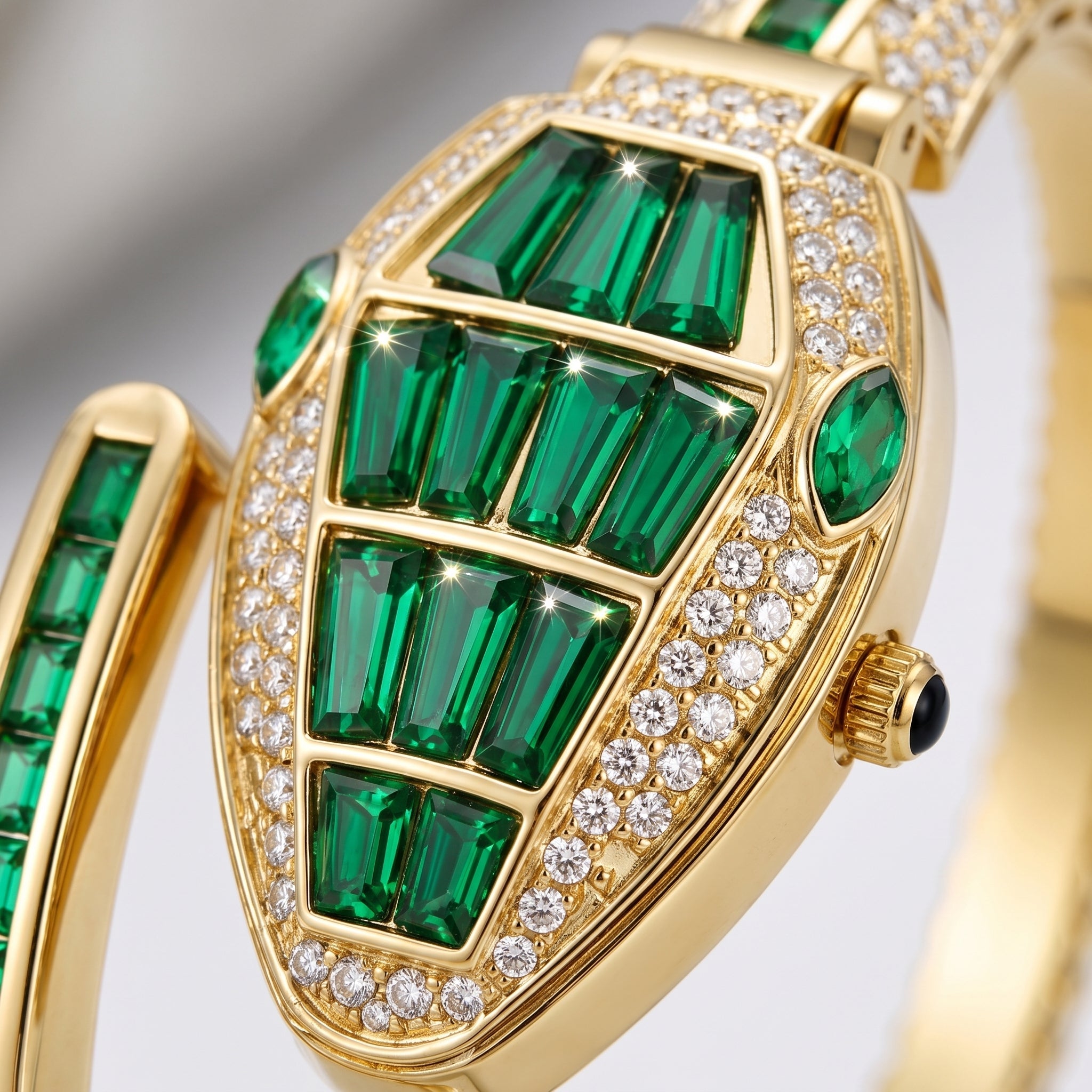 Emerald Serpentyne Crystal
