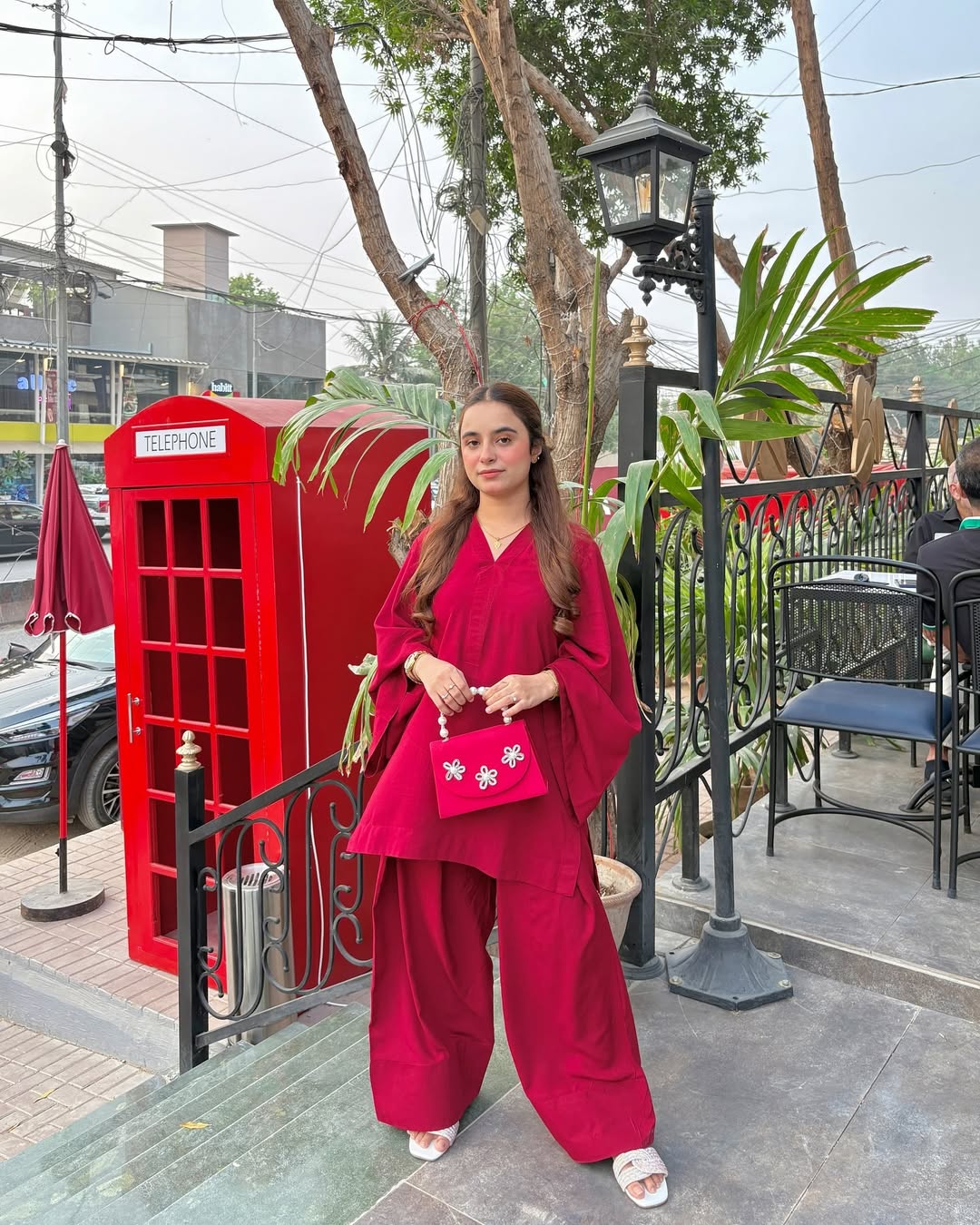 Rouge Farshi Salwar Set
