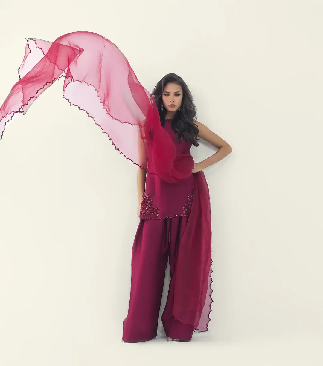 Morello Farshi Salwar Set