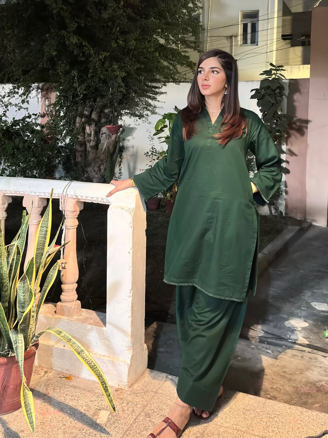 Matcha Farshi Salwar Set