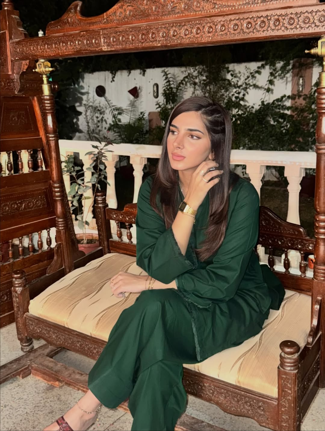 Matcha Farshi Salwar Set