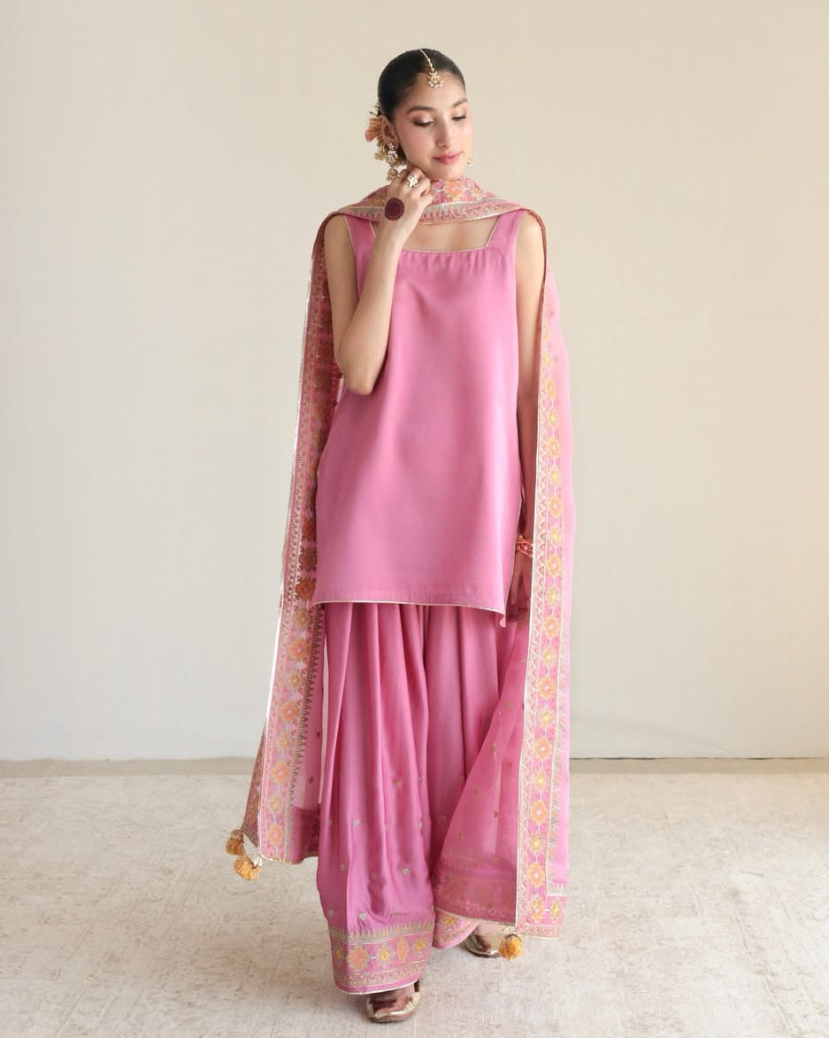 Bubblegum Farshi Salwar Set