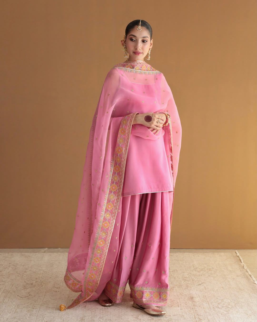 Bubblegum Farshi Salwar Set