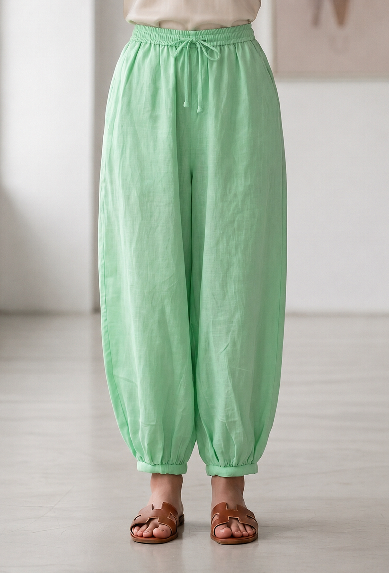 Mint Green Harem Pants