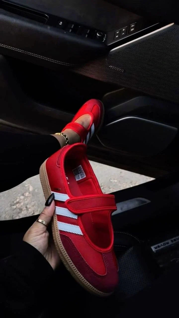 Adidas Samba Women Sneakers Red Premium Casual Shoes