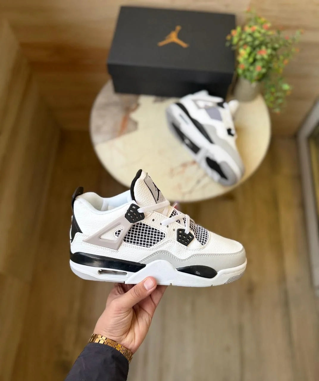 Air Jordan 4 Retro Black Army Sneakers | EU 37-45
