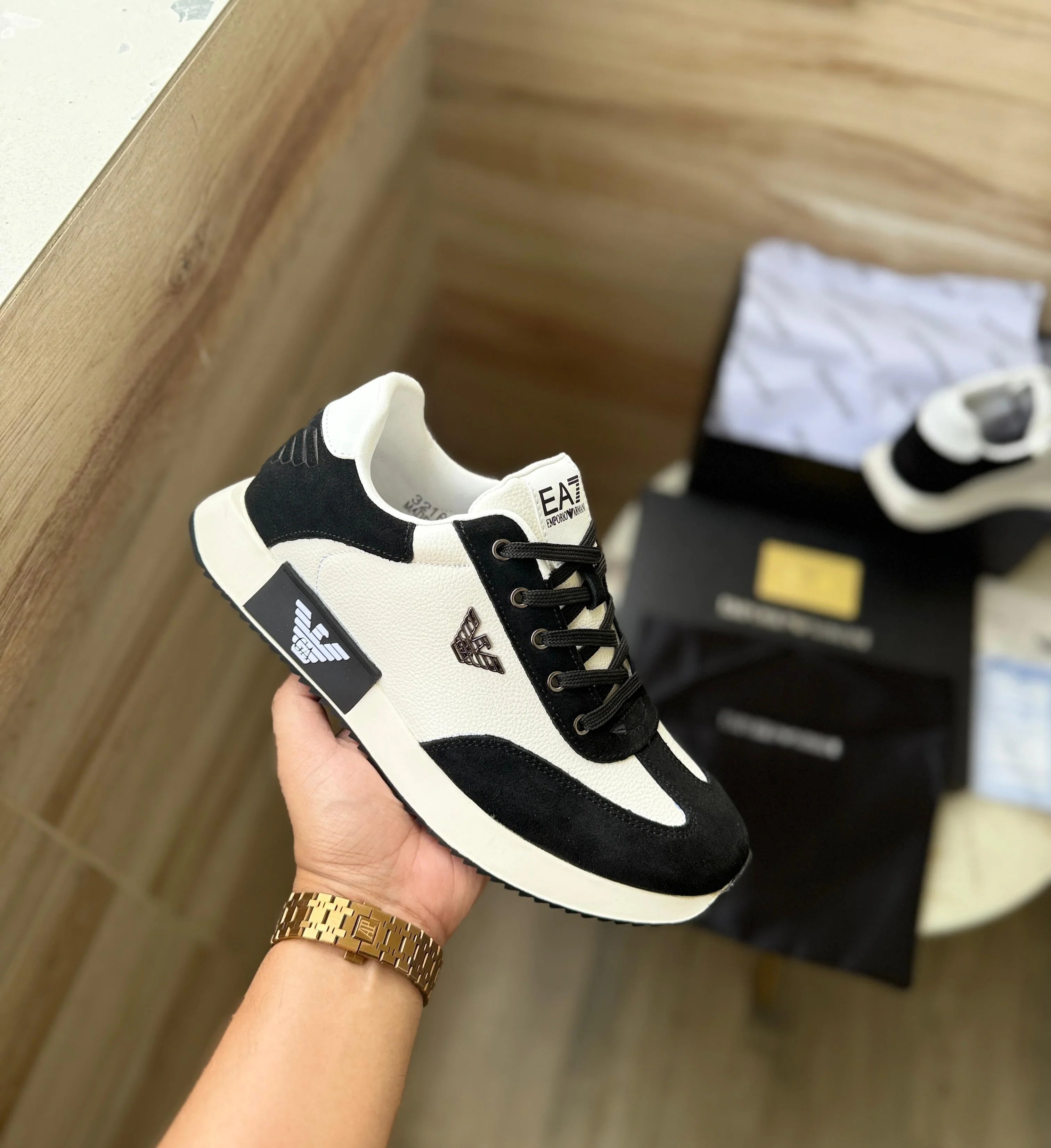 Emporio Armani Luxury Sneakers for Men - Sizes 40 to 44