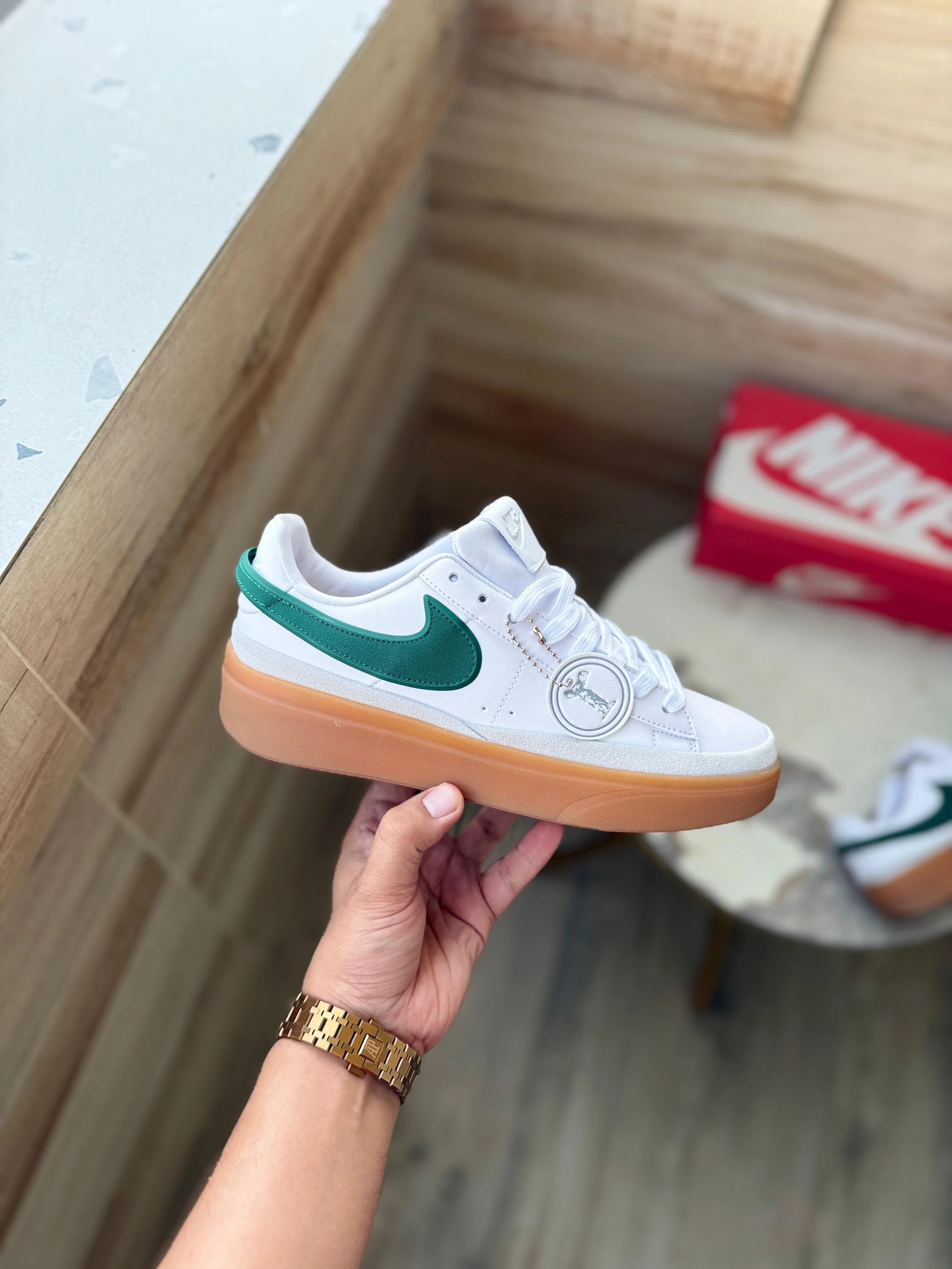 Nike Blazer Low Phantom 77 SE – Stadium Green (EU Sizes 40–45)