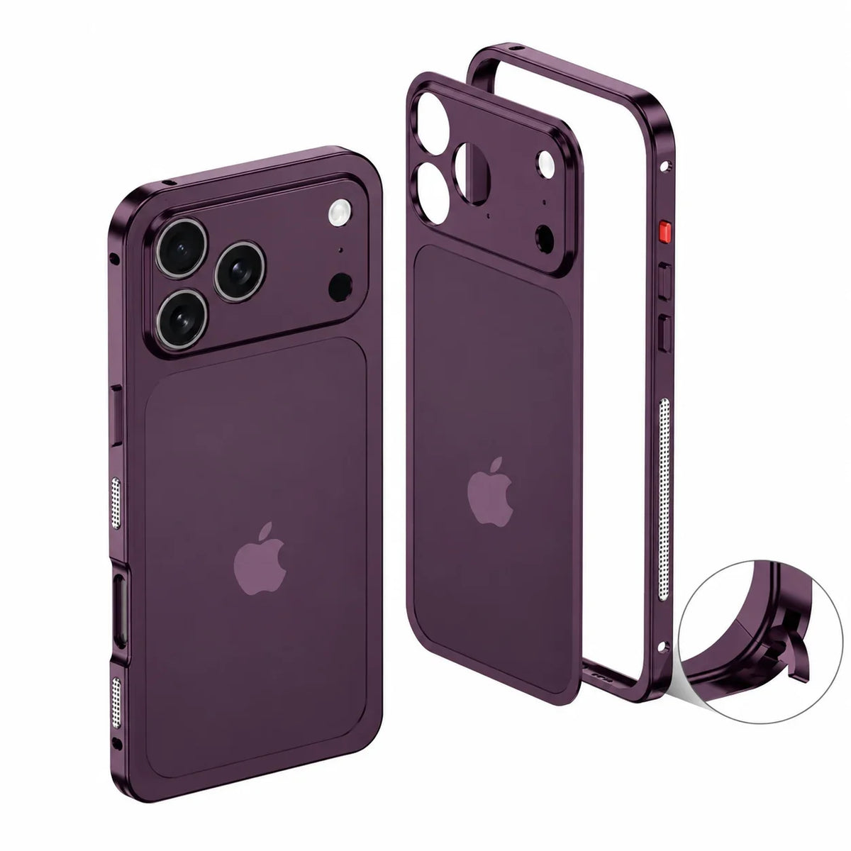Metal Bumper Converter Case for iPhone 18 Series