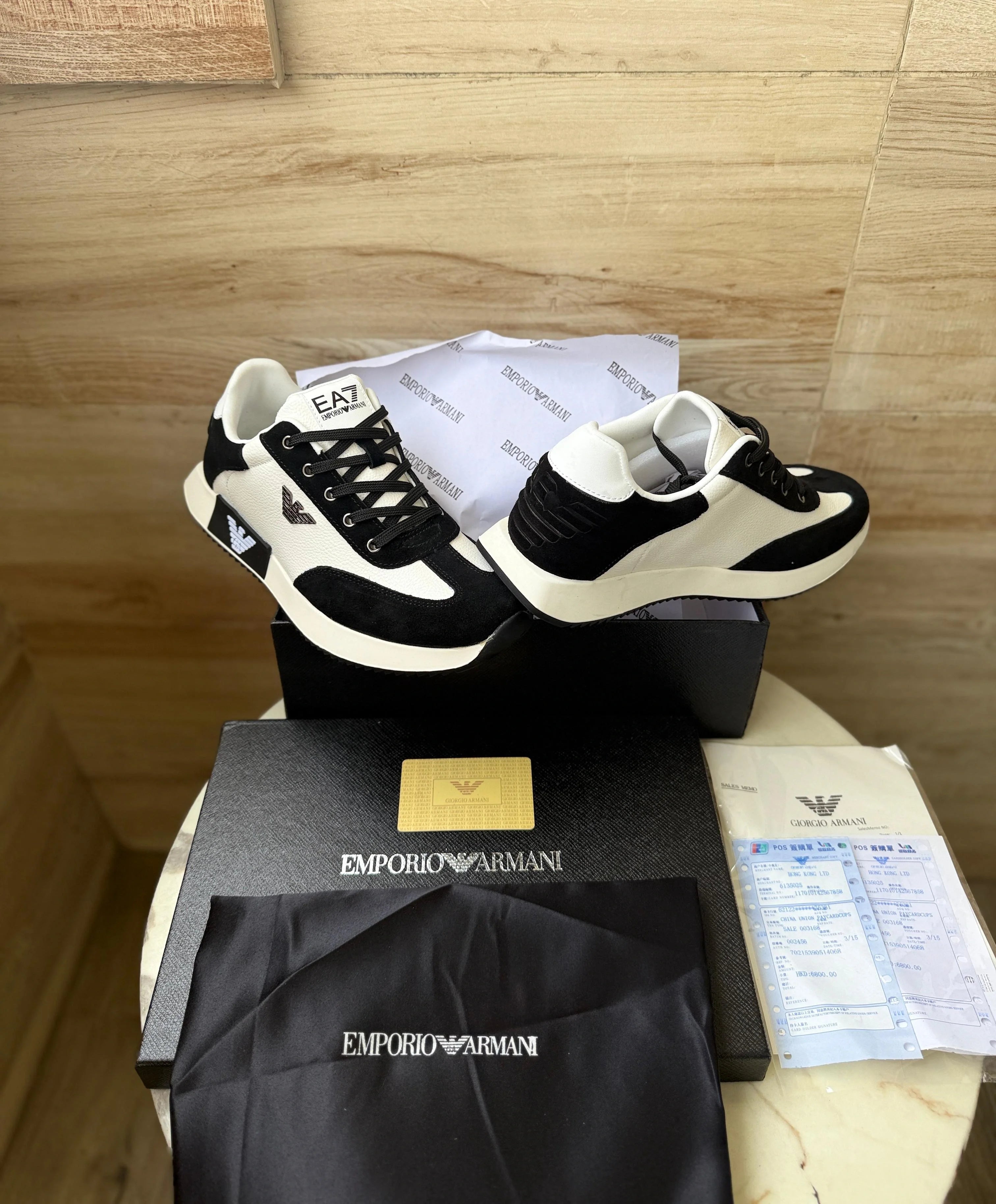Emporio Armani Luxury Sneakers for Men - Sizes 40 to 44