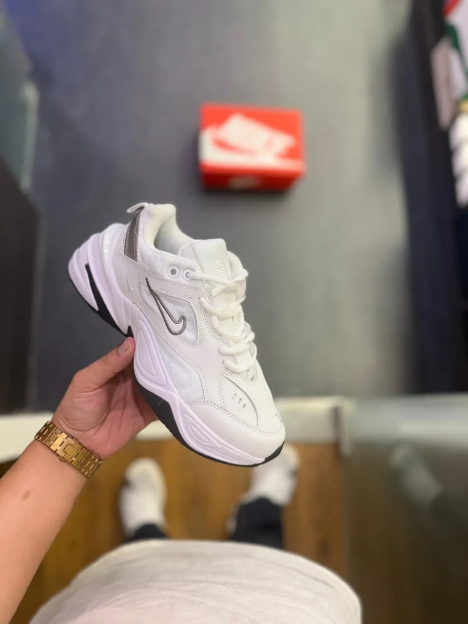 Nike MK2 OG Grey Unisex Sneakers for Boys & Girls (EU 36–44)