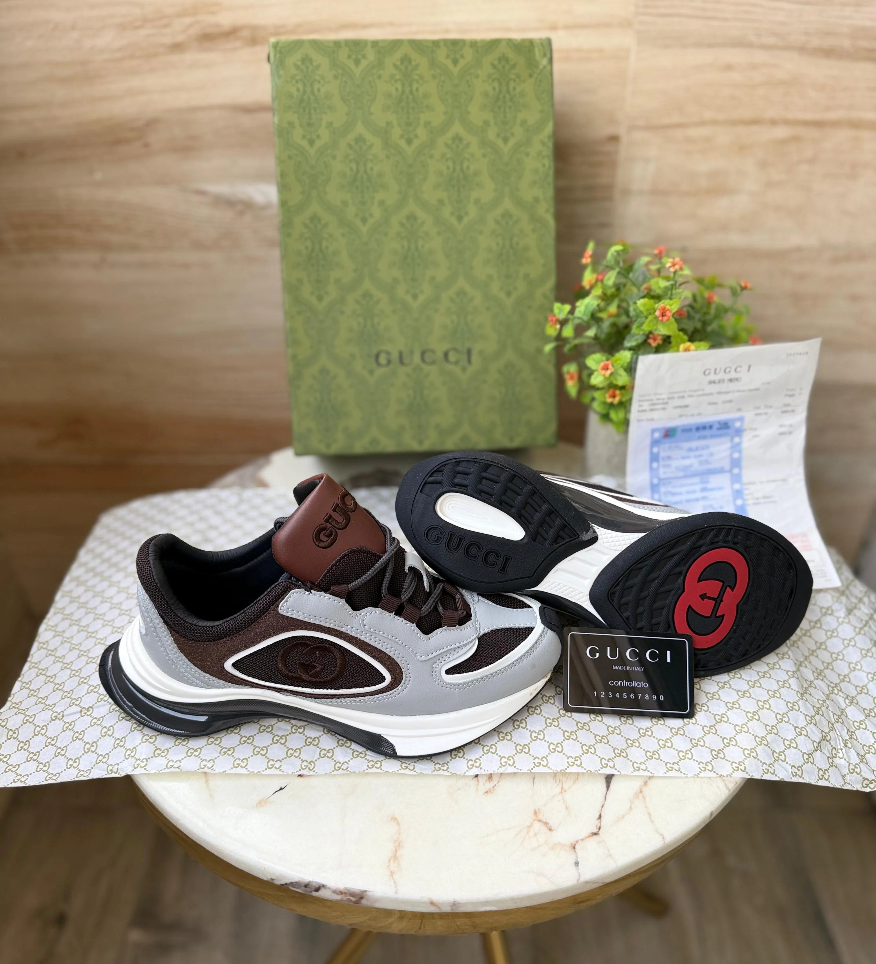 Gucci Run Sneakers for Men – Streetwear Luxury (EU 40-45)