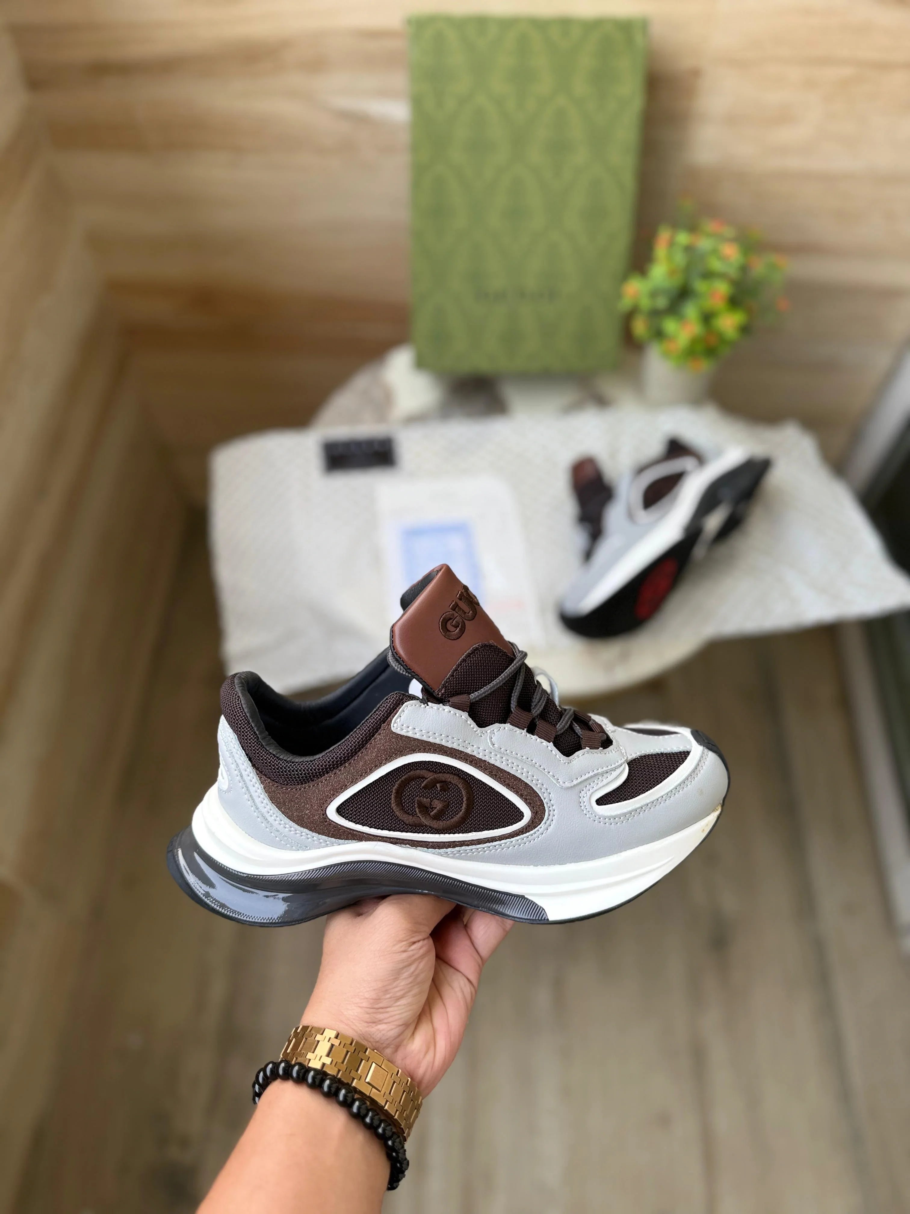 Gucci Run Sneakers for Men – Streetwear Luxury (EU 40-45)