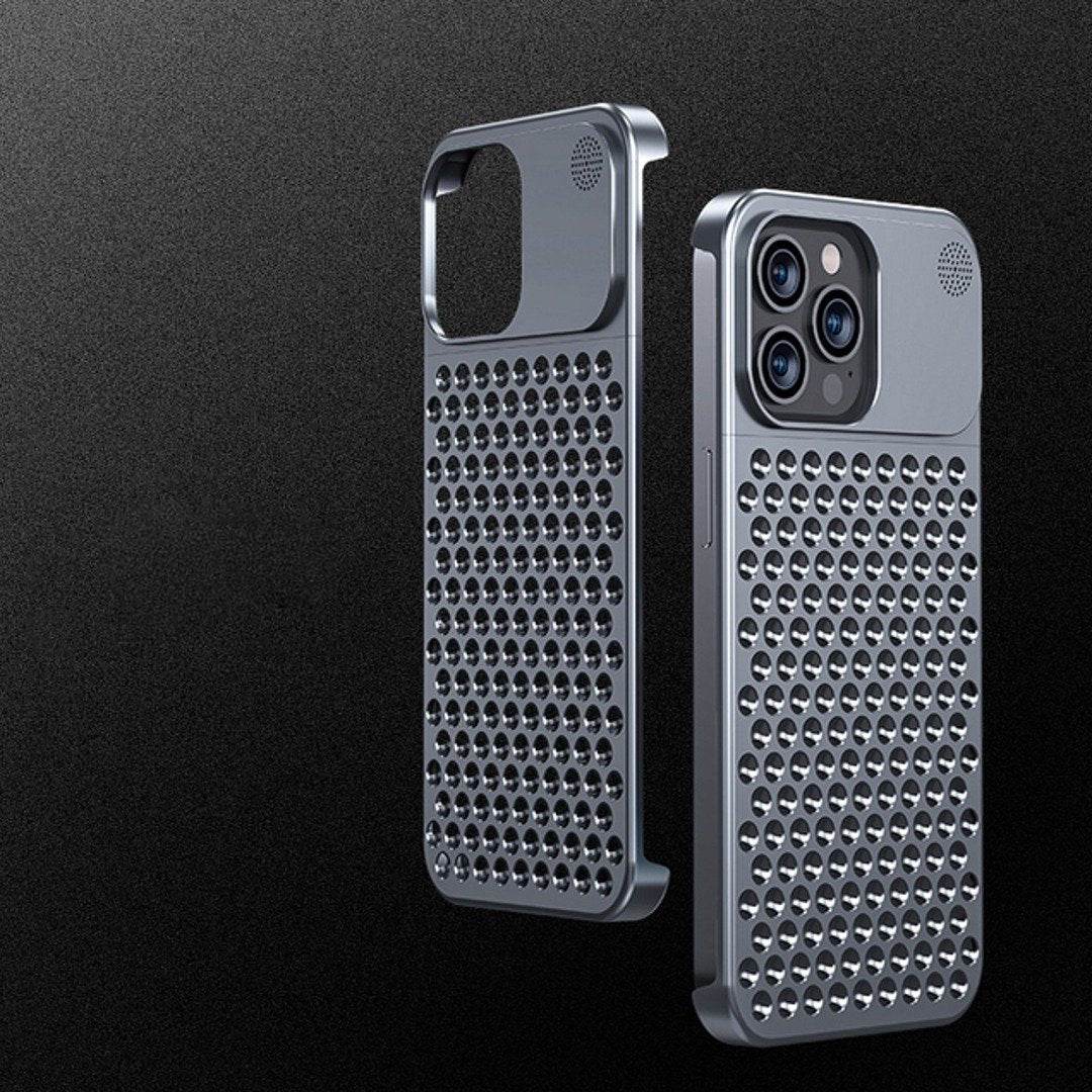 iPhone 14 Series Aero Mesh Â® Metallic Hybrid Case