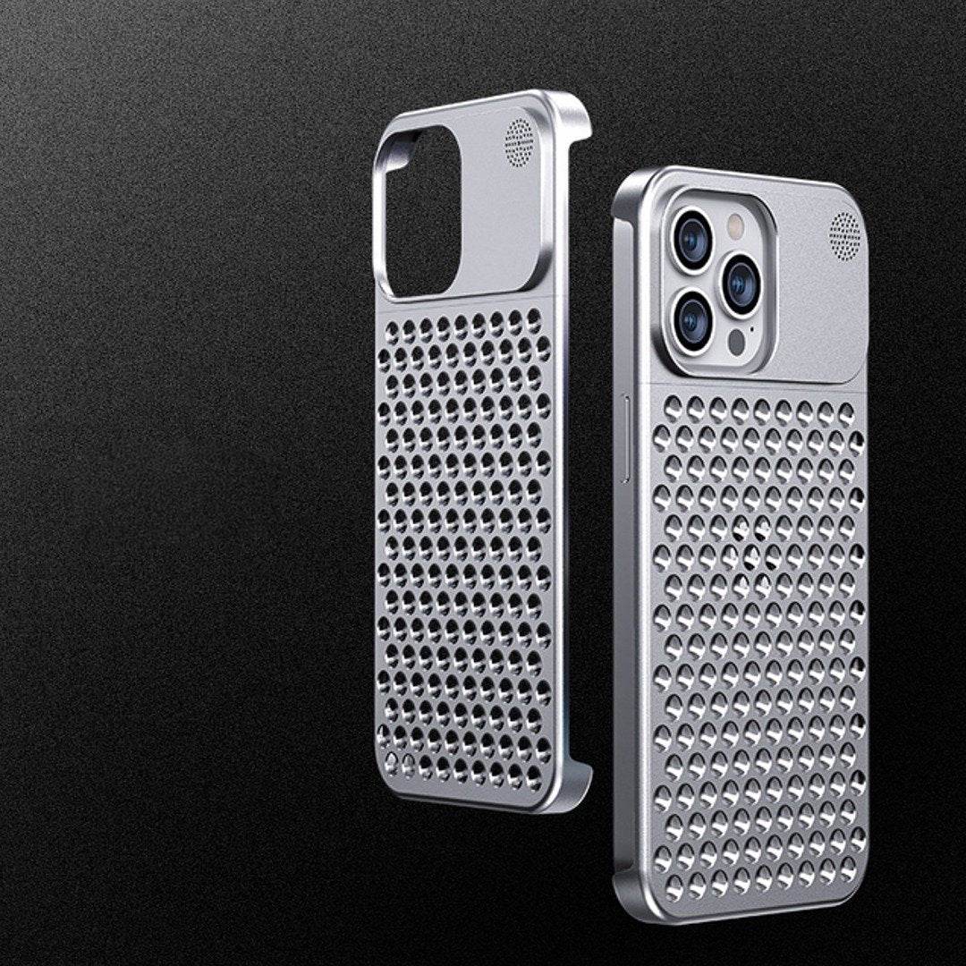 iPhone 14 Series Aero Mesh Â® Metallic Hybrid Case
