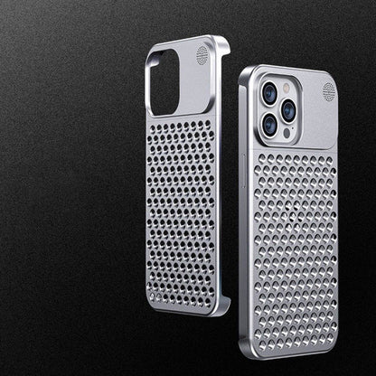 iPhone 14 Series Aero Mesh Â® Metallic Hybrid Case