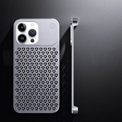 iPhone 14 Series Aero Mesh Â® Metallic Hybrid Case