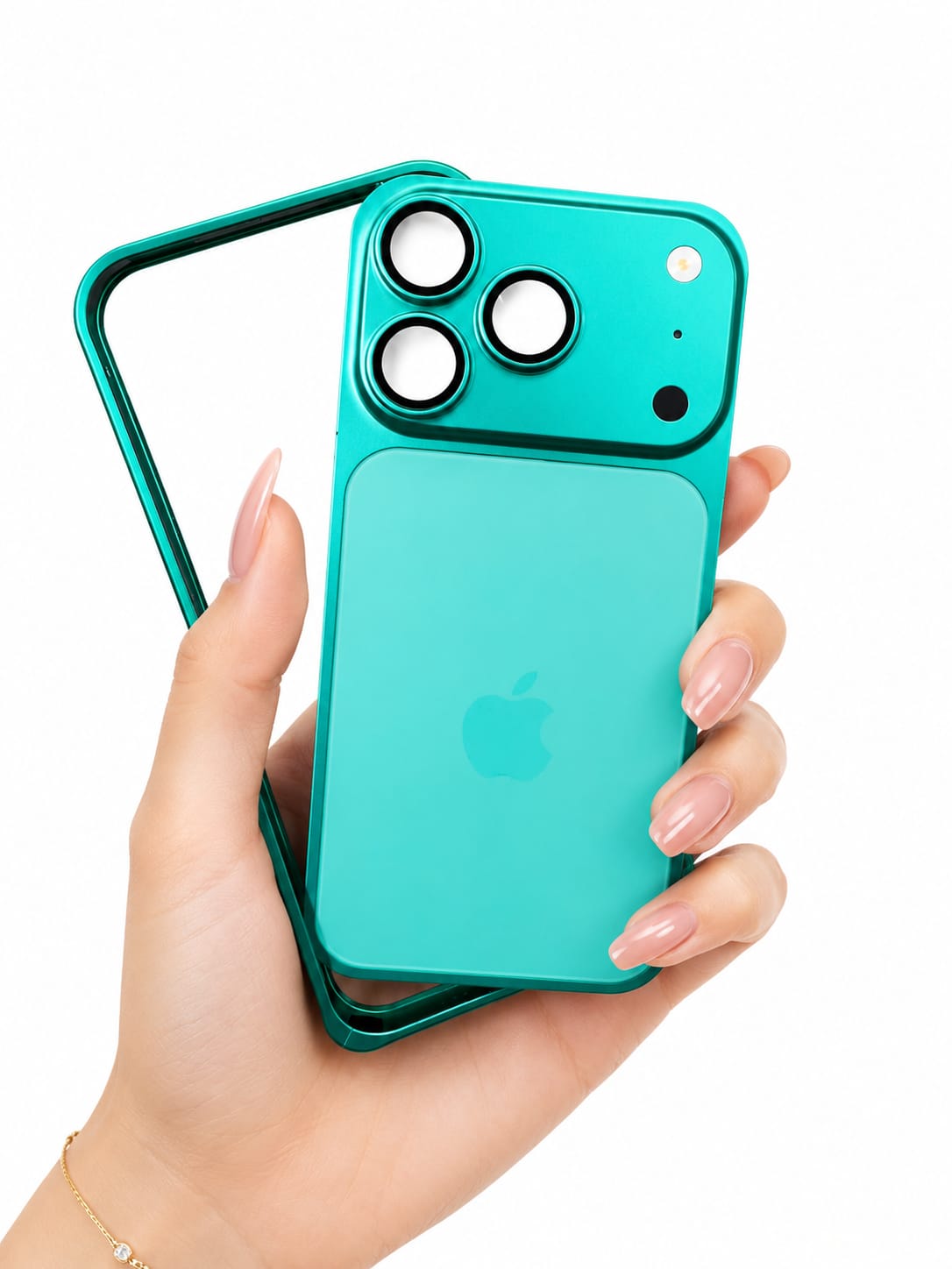 Metal Bumper Converter Case to iPhone 18 Pro & iPhone 18 Pro Max