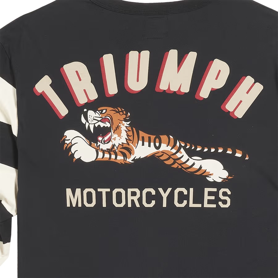 Heritage Supertrack Tiger Striped Long Sleeve T-Shirt