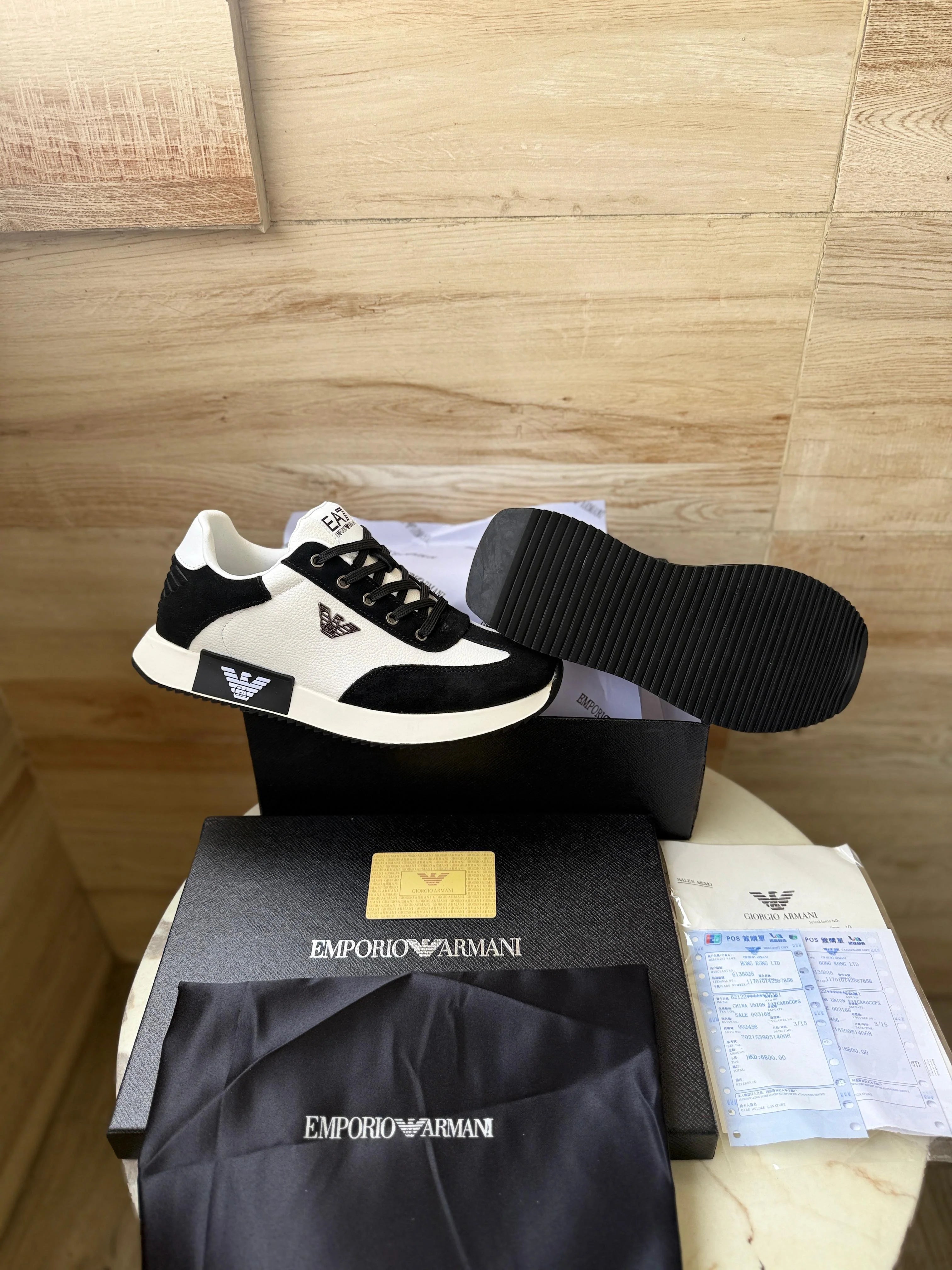 Emporio Armani Luxury Sneakers for Men - Sizes 40 to 44
