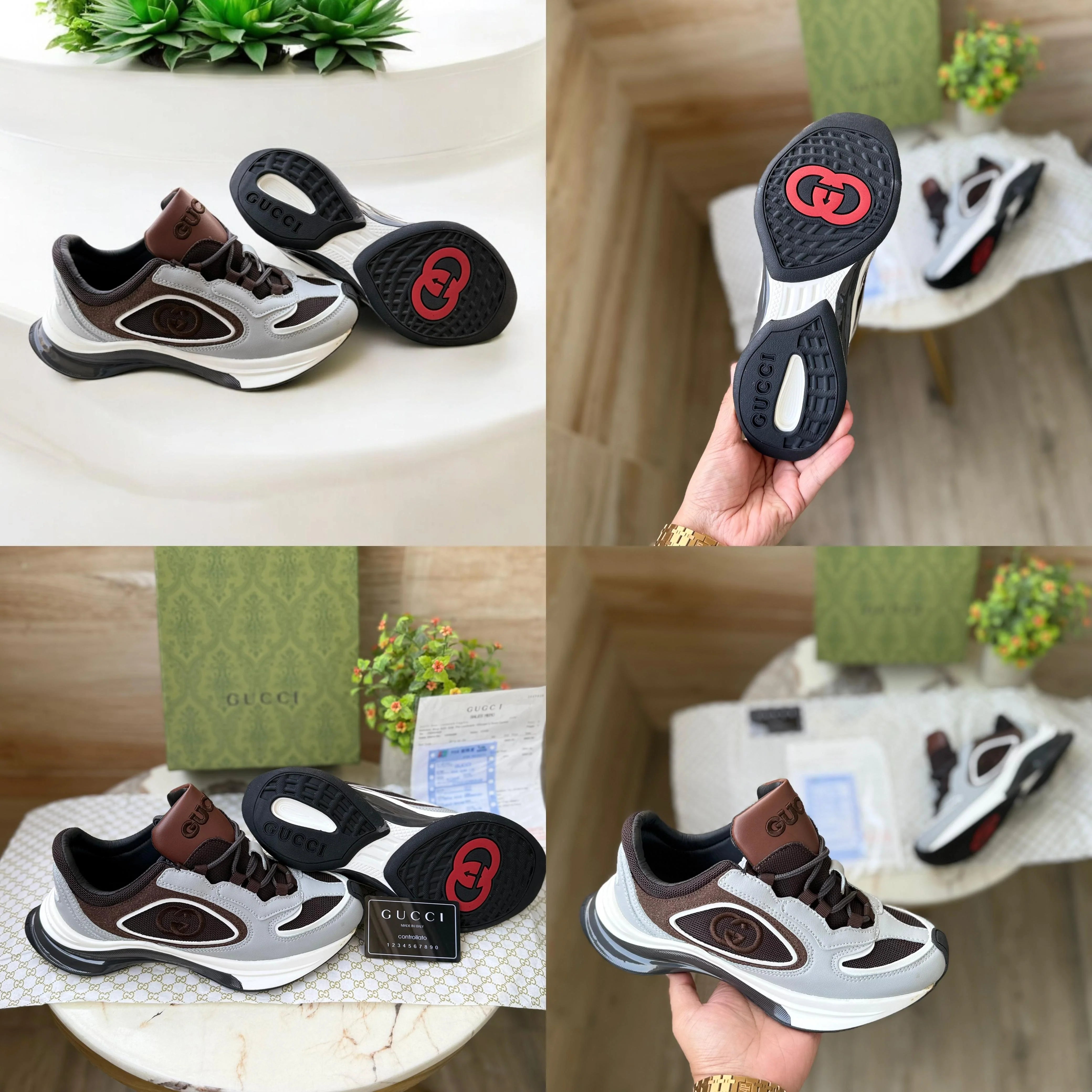 Gucci Run Sneakers for Men – Streetwear Luxury (EU 40-45)