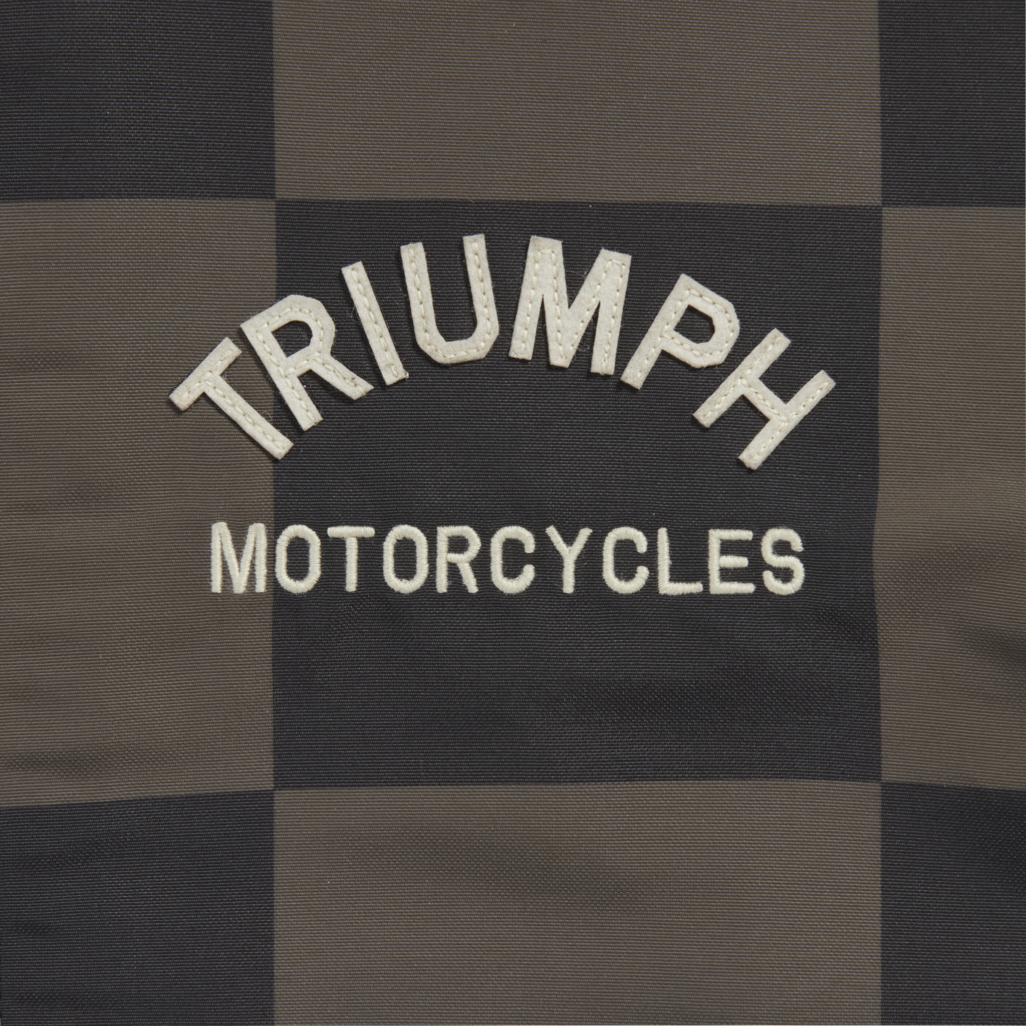 Triumph Carter Coach Checkerboard Jacket - Iron / Black