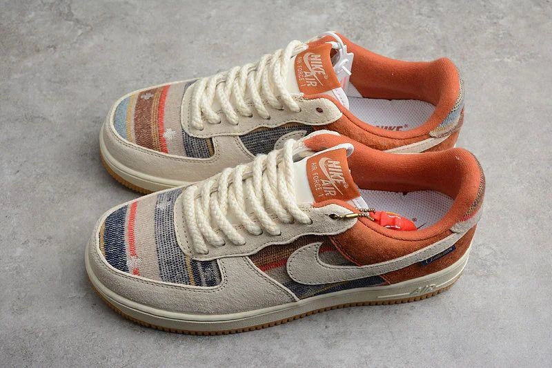 Nike Air Force Dollars Sneakers – Currency Print Low-Top Shoes for Men