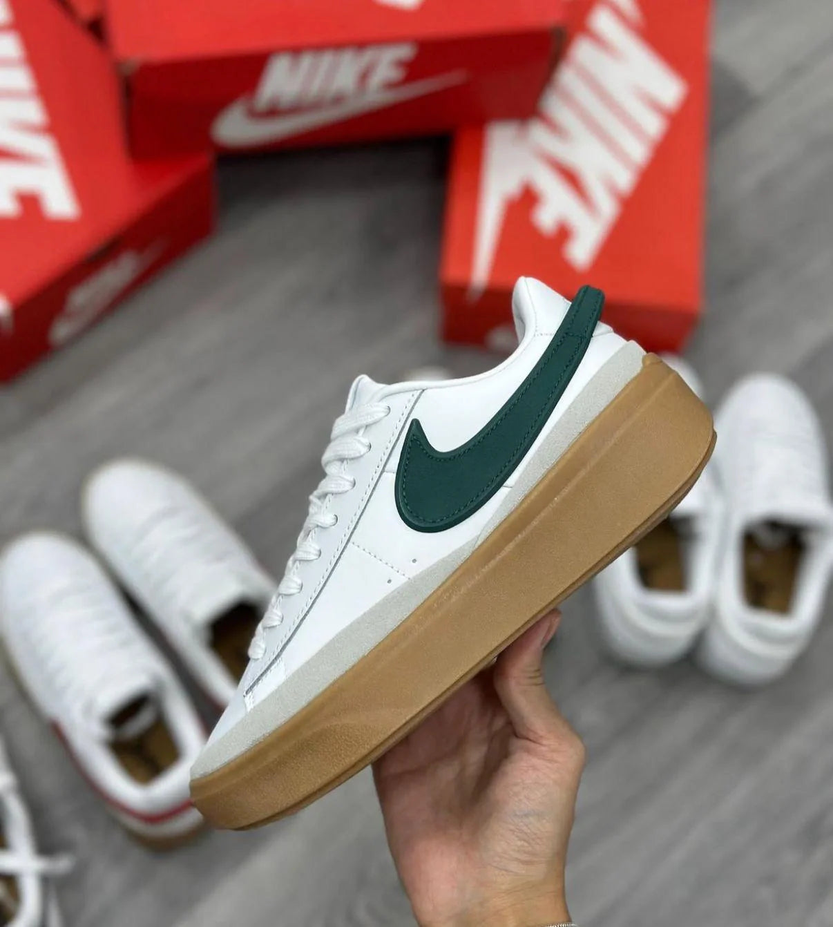 Nike Blazer Low Phantom 77 SE – Stadium Green (EU Sizes 40–45)