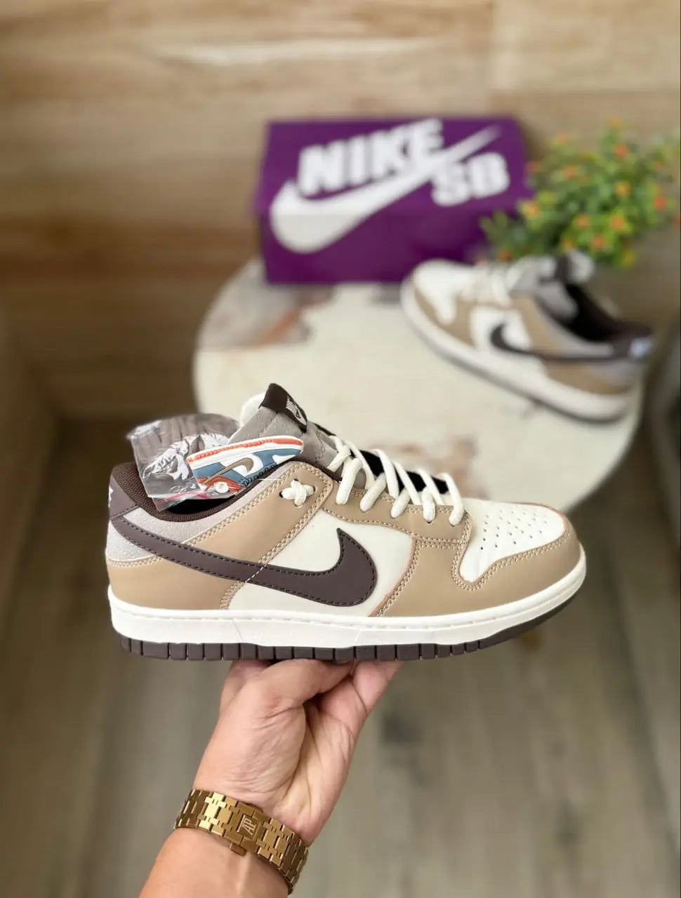 Nike SB Dunk Low Steamboy OST Brown Sneakers