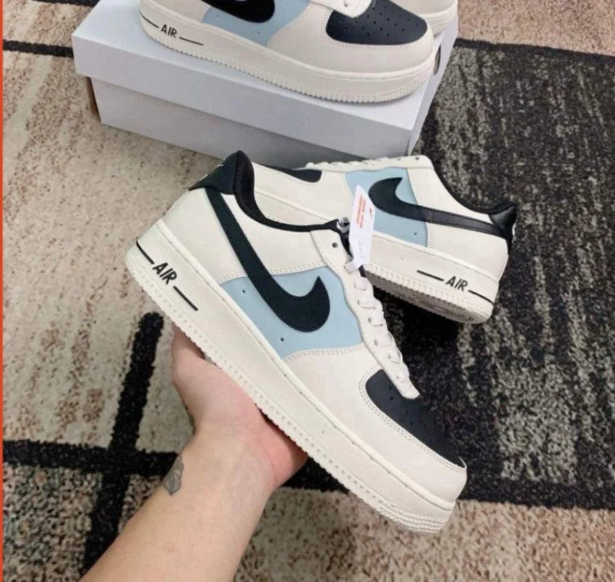 Aura Blue Low-Top Sneakers – Stylish Casual Shoes for Men