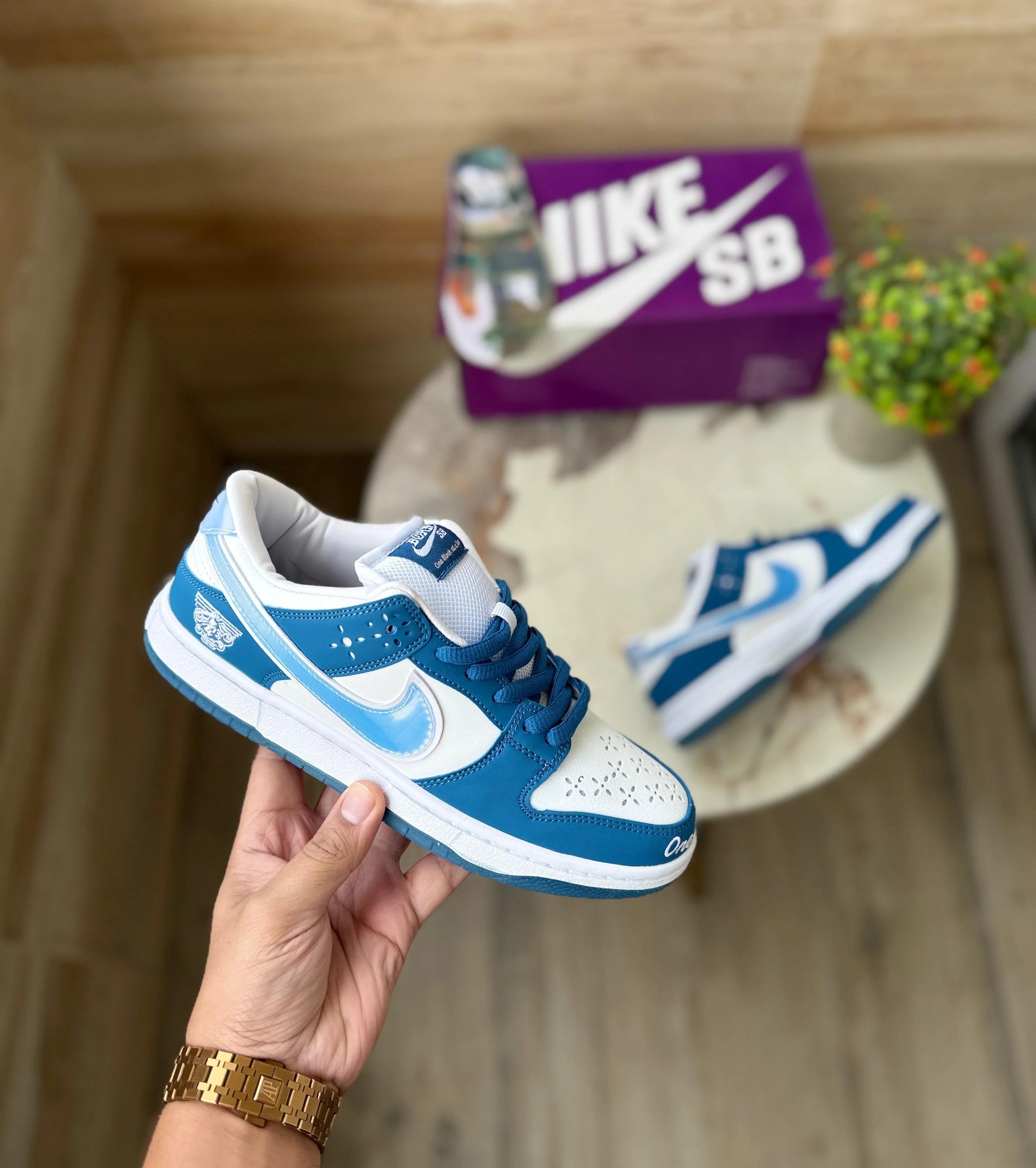 Nike SB Dunk The Borne x Raised Sneakers – Stylish & Comfortable Streetwear Shoes